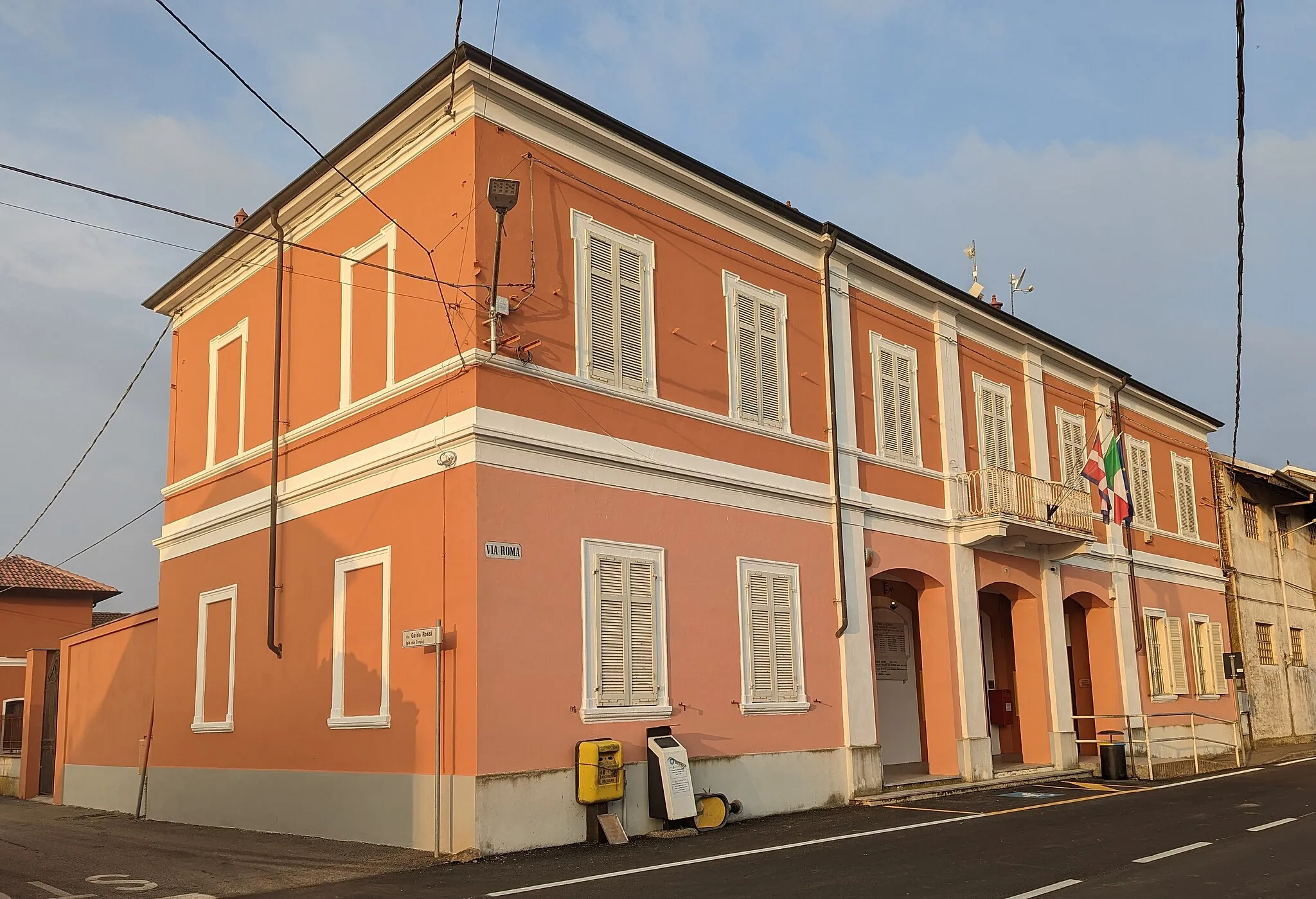 Photo showing: palazzo comunale (Palazzo municipale di Oldenico VC)