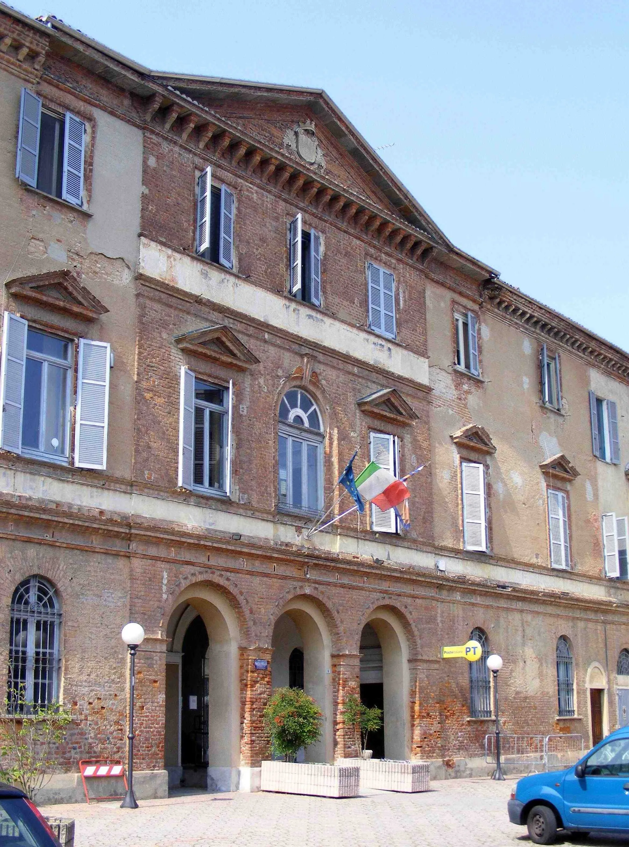 Photo showing: Palazzolo Vercellese (VC): town hall