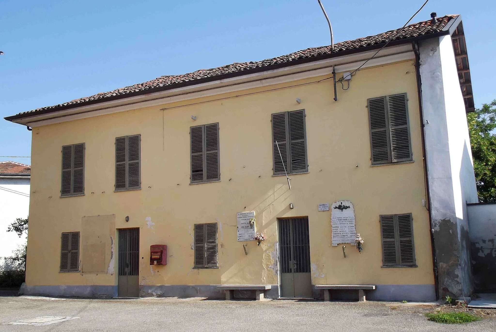 Photo showing: Vaglierano (Asti, Italy): former town hall