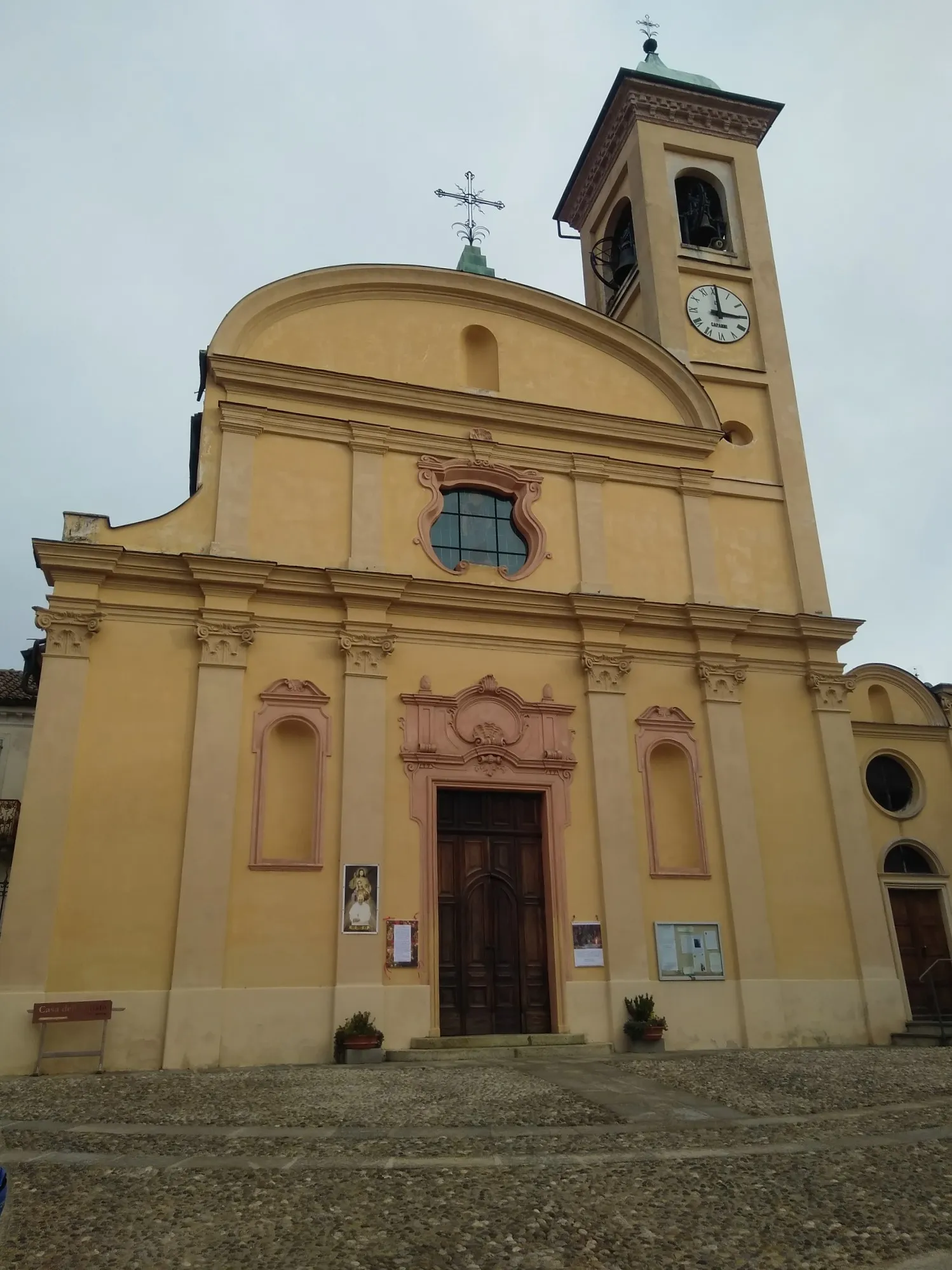 Photo showing: Portacomaro  - chiesa parrocchiale