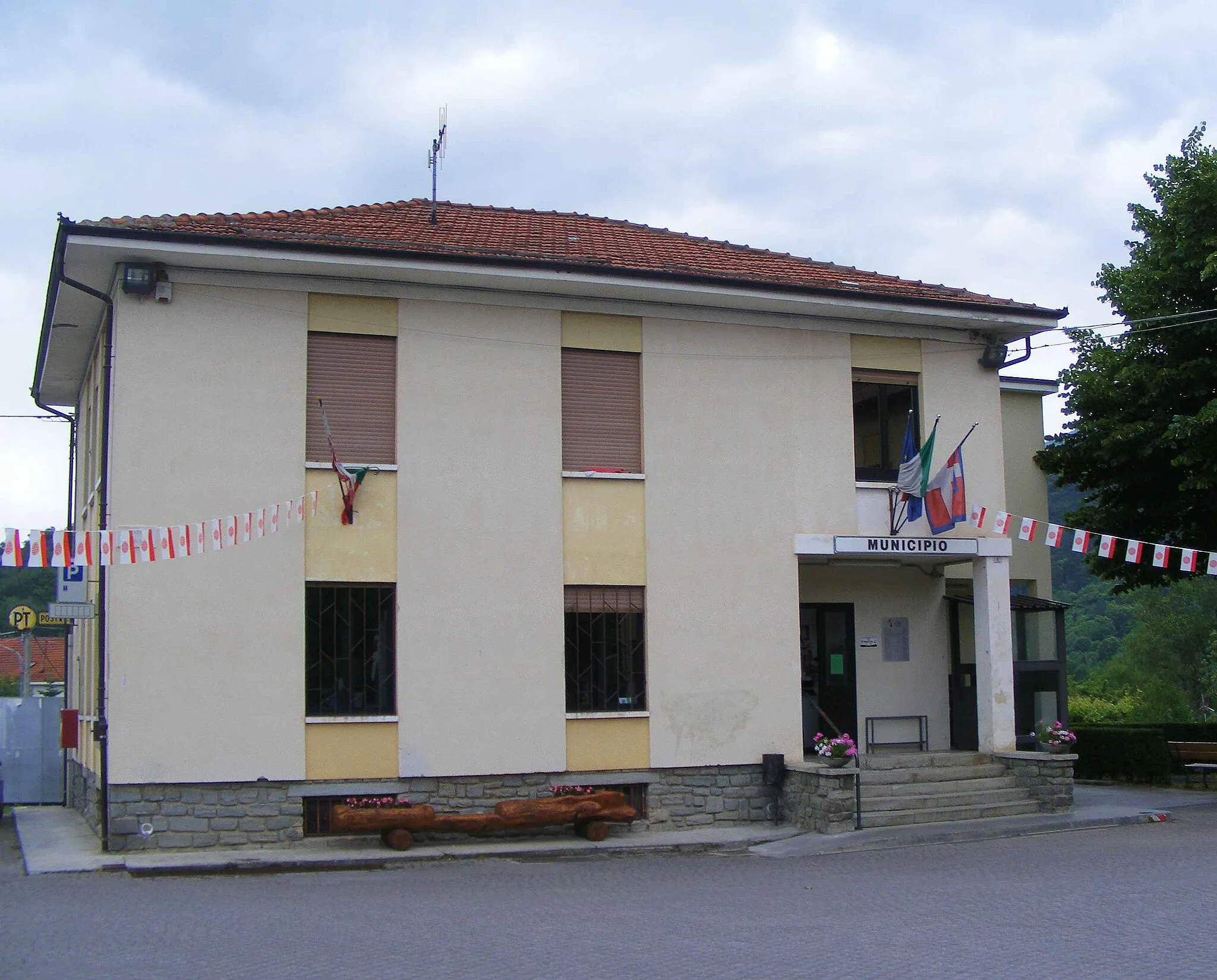 Photo showing: Meana di Susa (TO, Italy): town hall