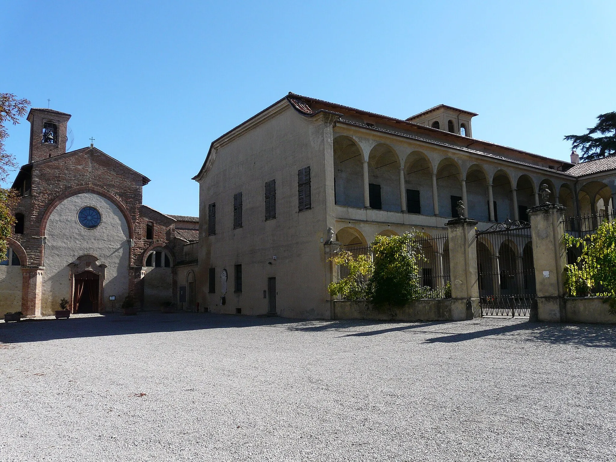 Photo showing: L'abbazia e l'ex residenza nobiliare, Rivalta Scrivia, Tortona, Piemonte, Italy