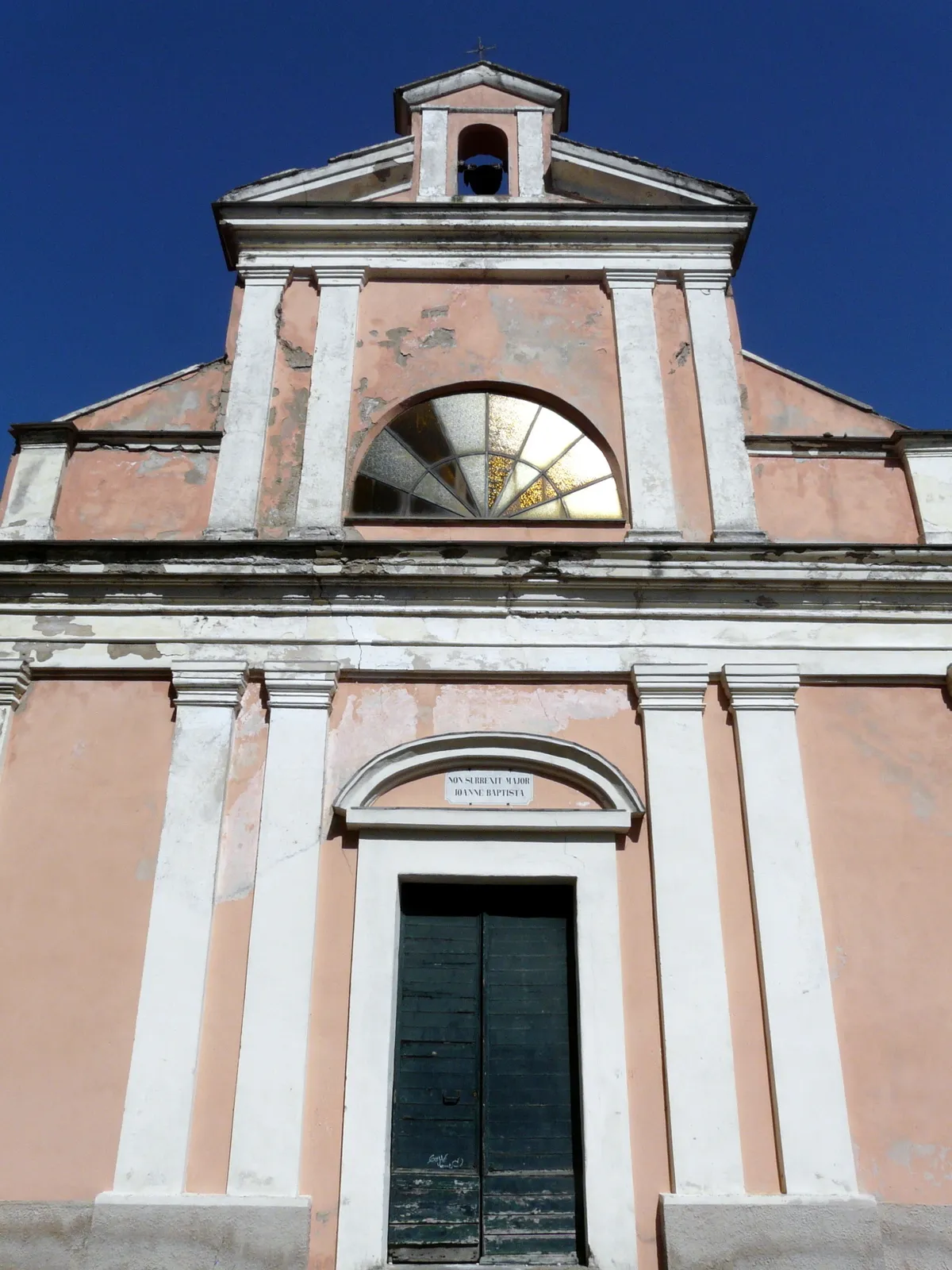 Photo showing: L'oratorio di San Giovanni Battista, Crocefieschi, Liguria, Italia