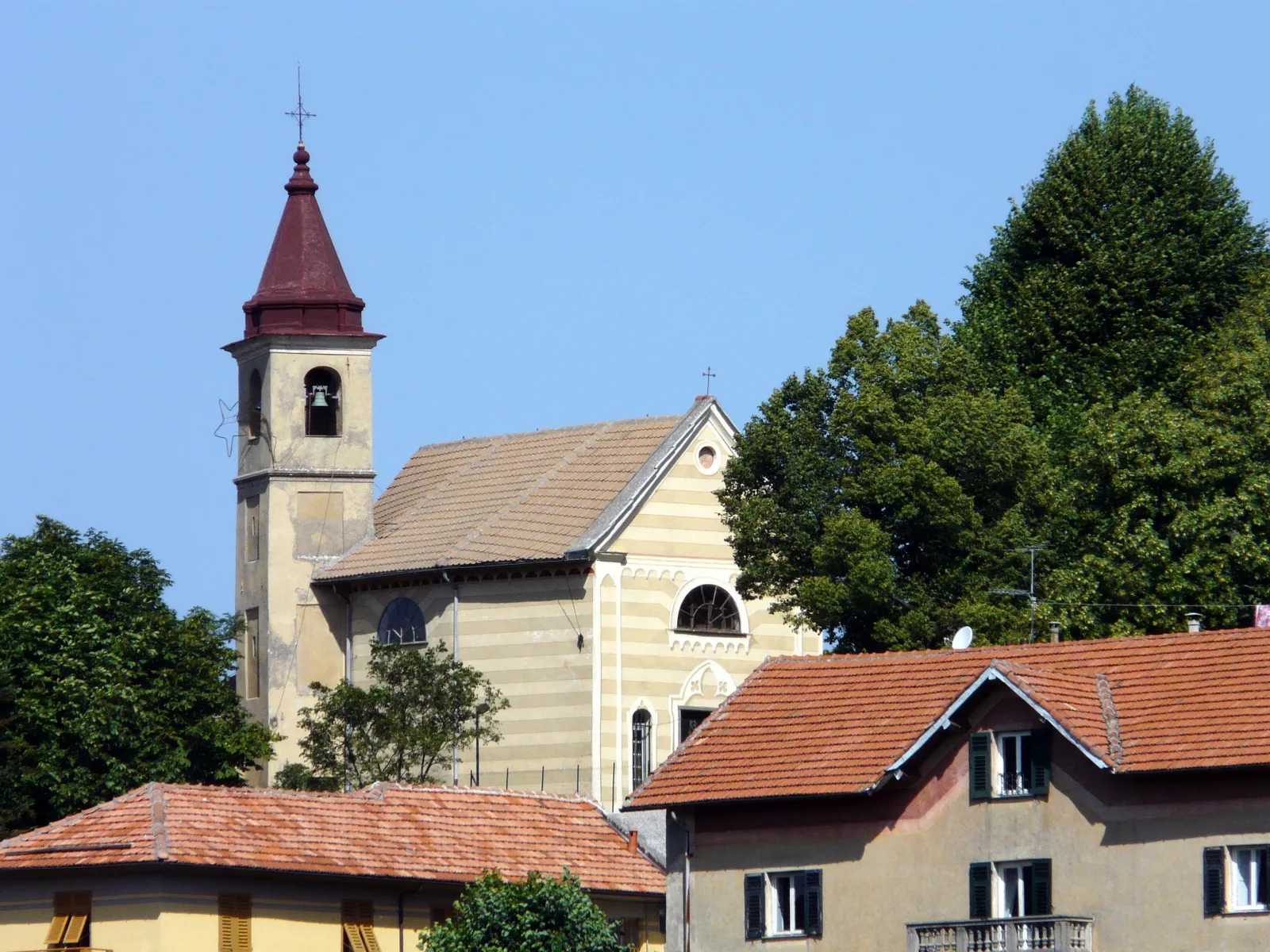 Photo showing: Il santuario di Nostra Signora della Guardia, Crocefieschi, Liguria, Italia