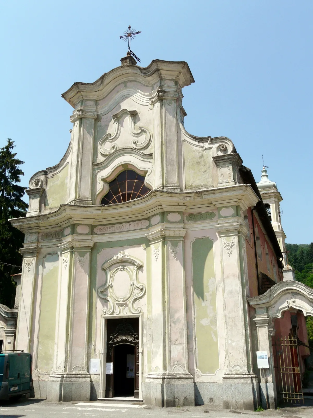 Photo showing: Oratorio dei Santi Sebastiano e Rocco, Campo Ligure, Liguria, Italia