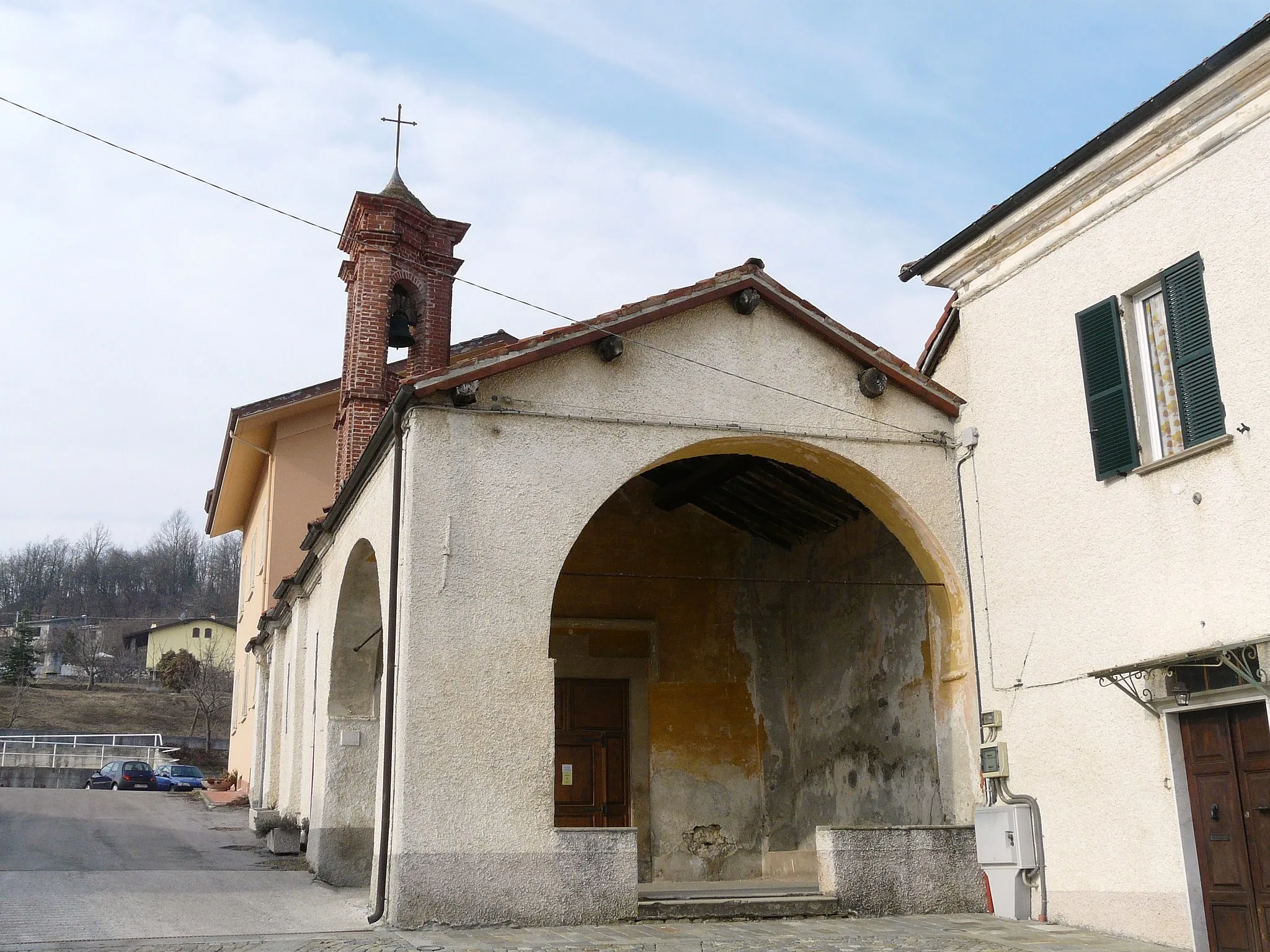 Photo showing: Church"Oratorio dei Disciplinanti" in Cosseria, Italy