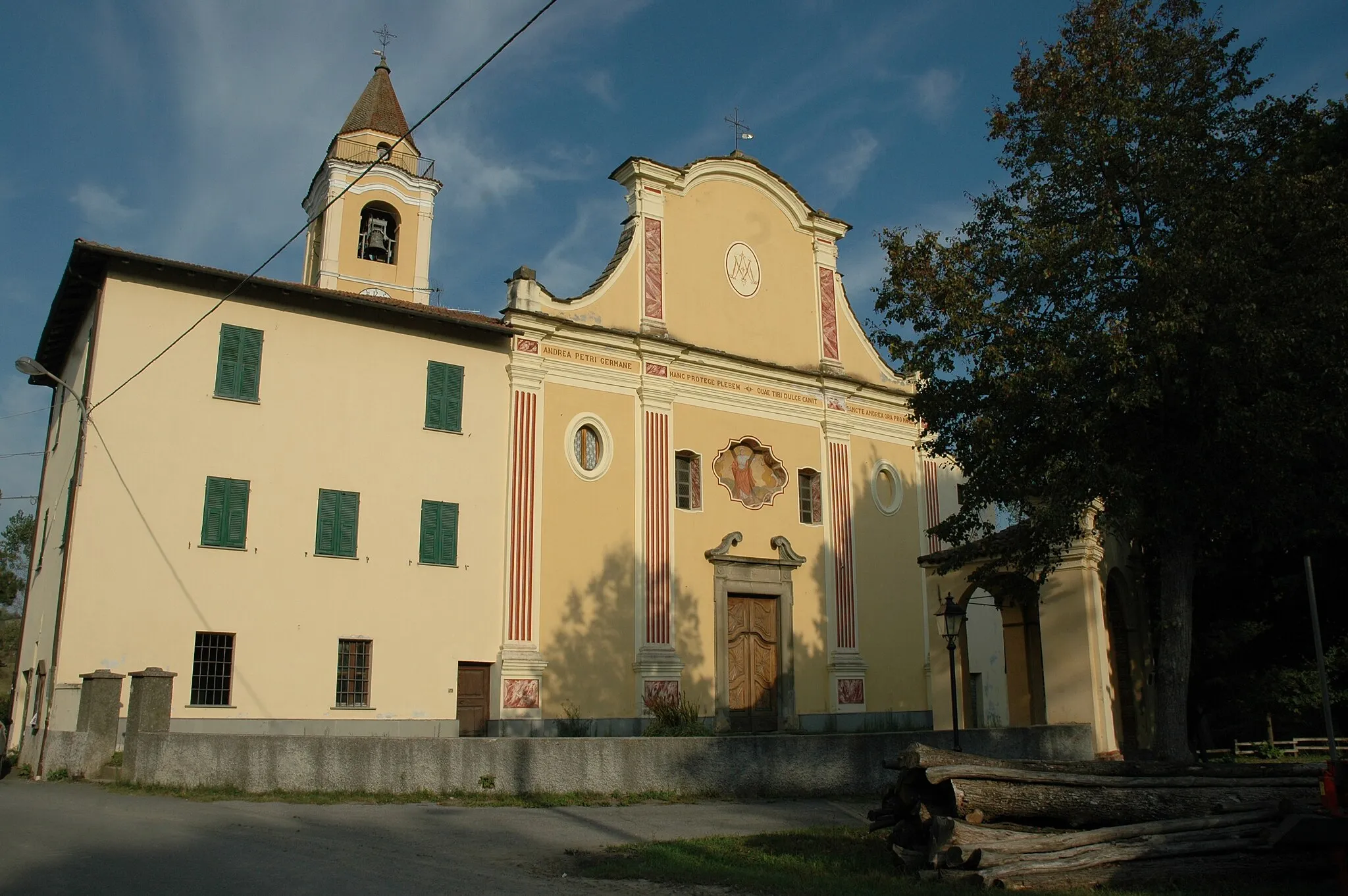 Photo showing: Chiesa di S. Andrea Apostolo - Mioglia