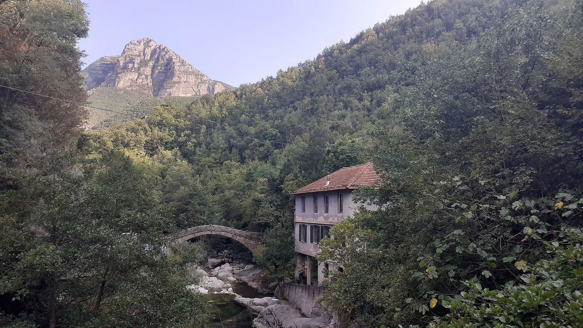 Photo showing: U pònte du Muìn a schéna d'àse, Naxin (SV)