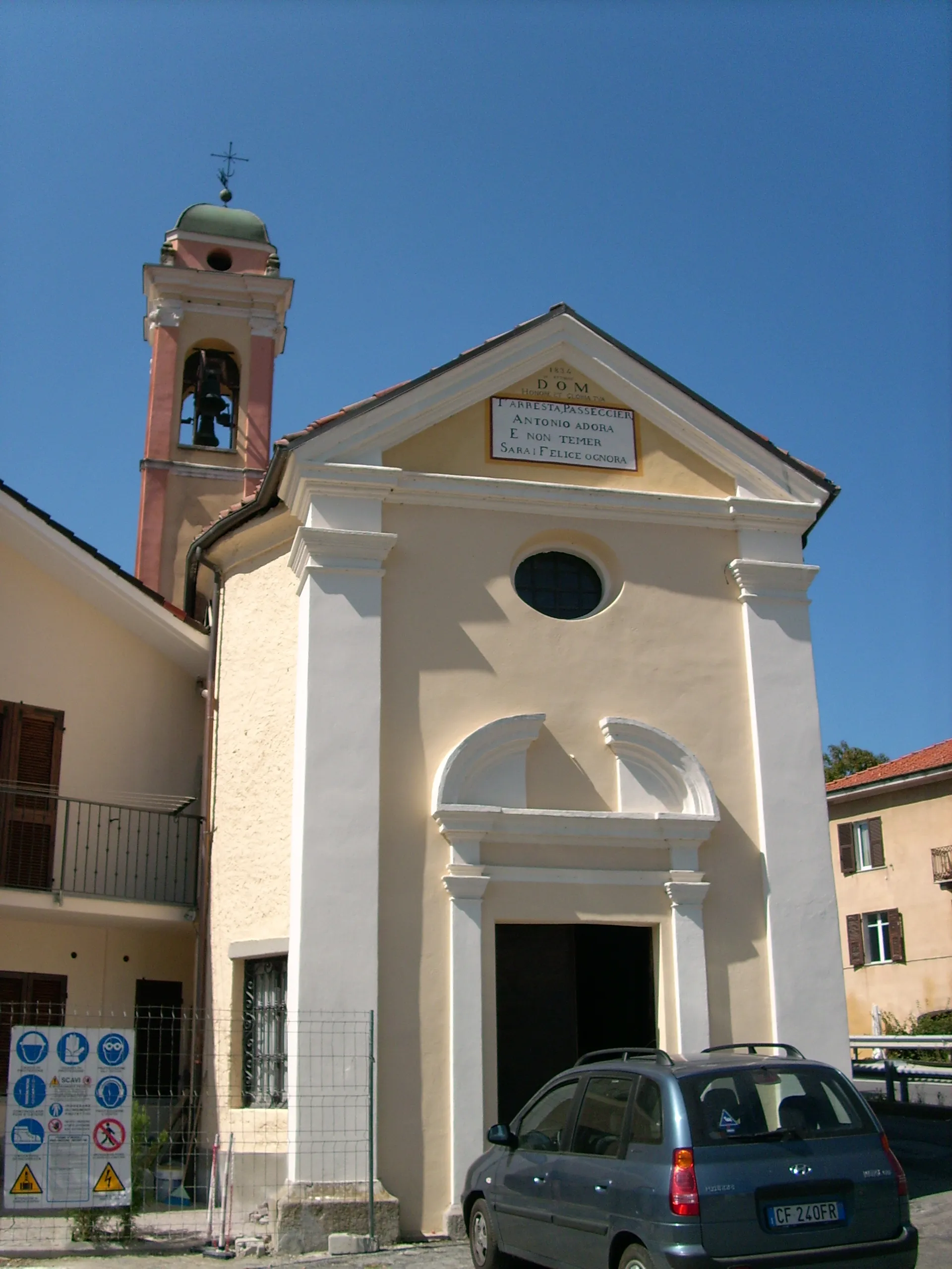 Photo showing: Chiesa di sant'Antonio di Roccavignale, Liguria, Italia