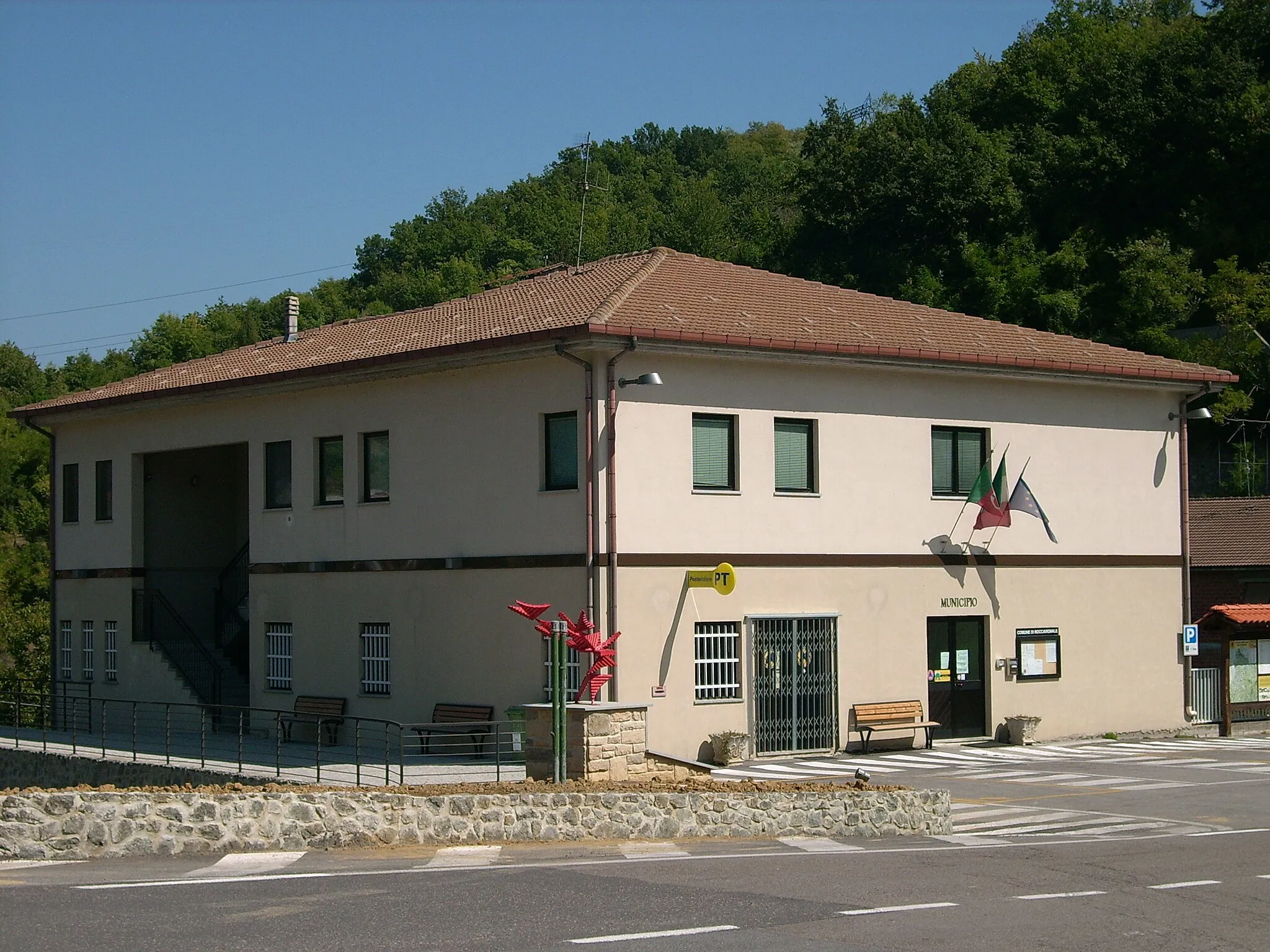 Photo showing: Municipio di Roccavignale, Liguria, Italia