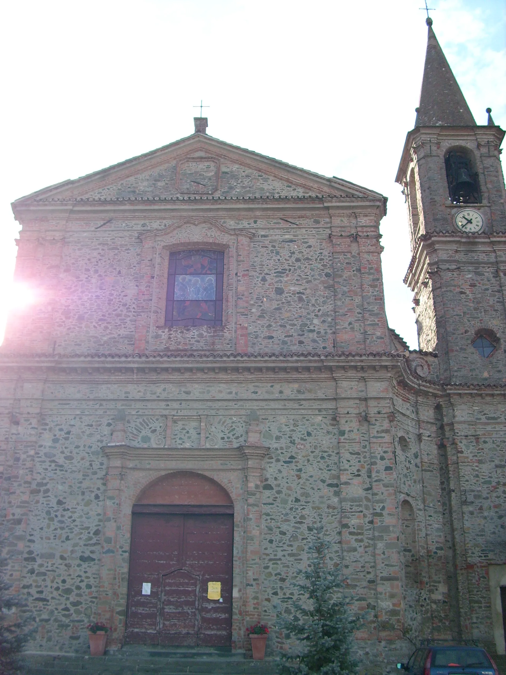Photo showing: Chiesa dei Santi Eugenio, Vittore e Corona presso Piana Crixia, Liguria, Italia