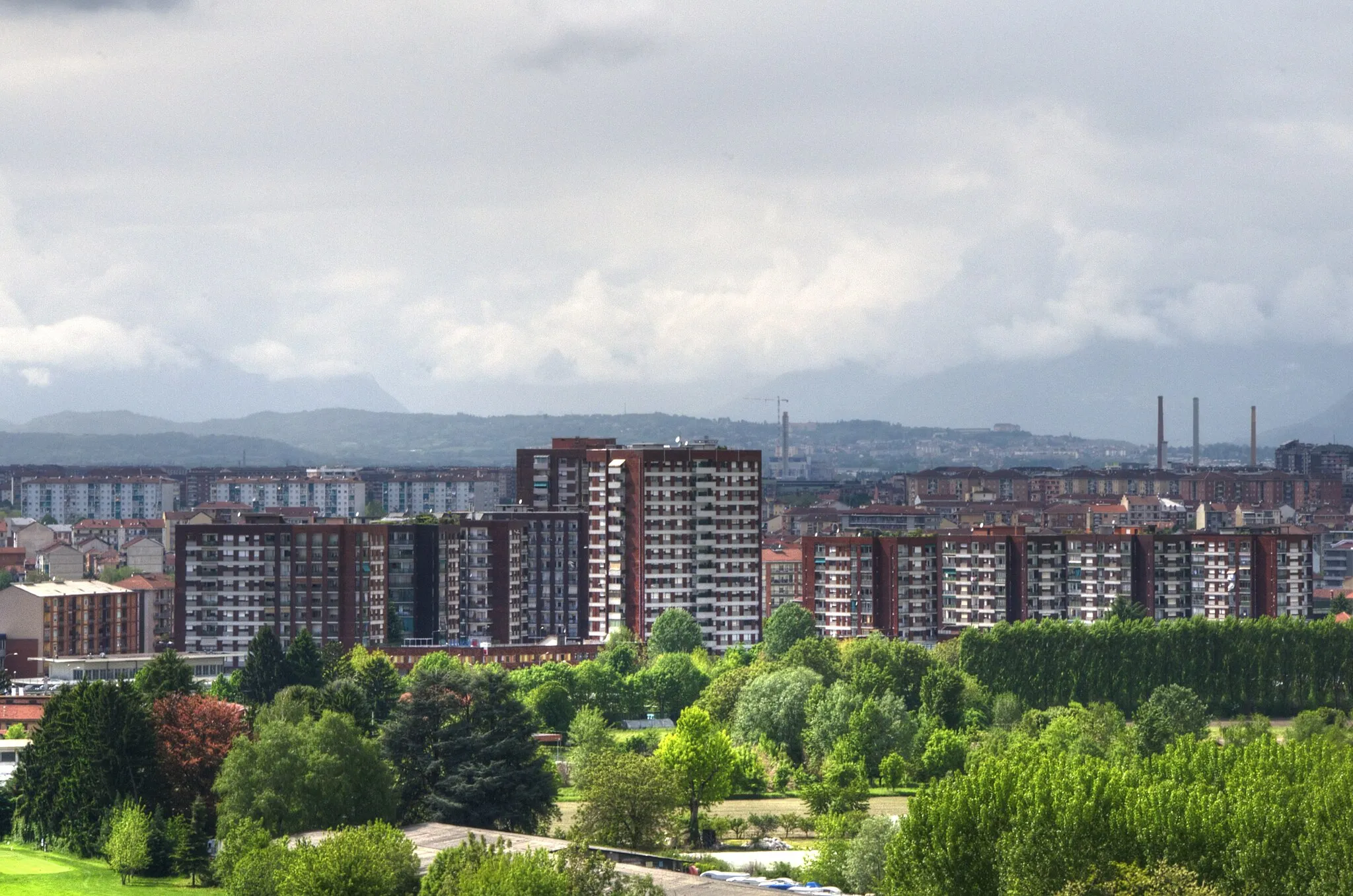 Photo showing: Moncalieri, panorama