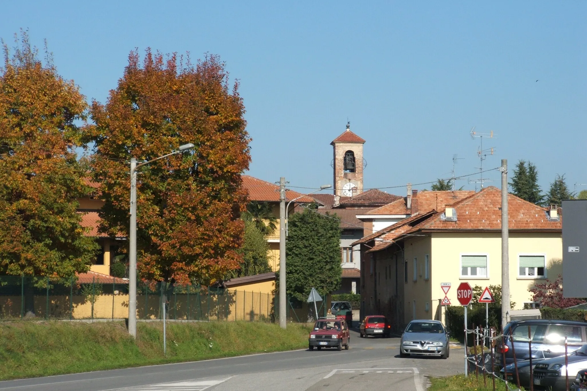 Photo showing: Agrate Conturbia, Novara, Piedmont, Italy - View of Agrate