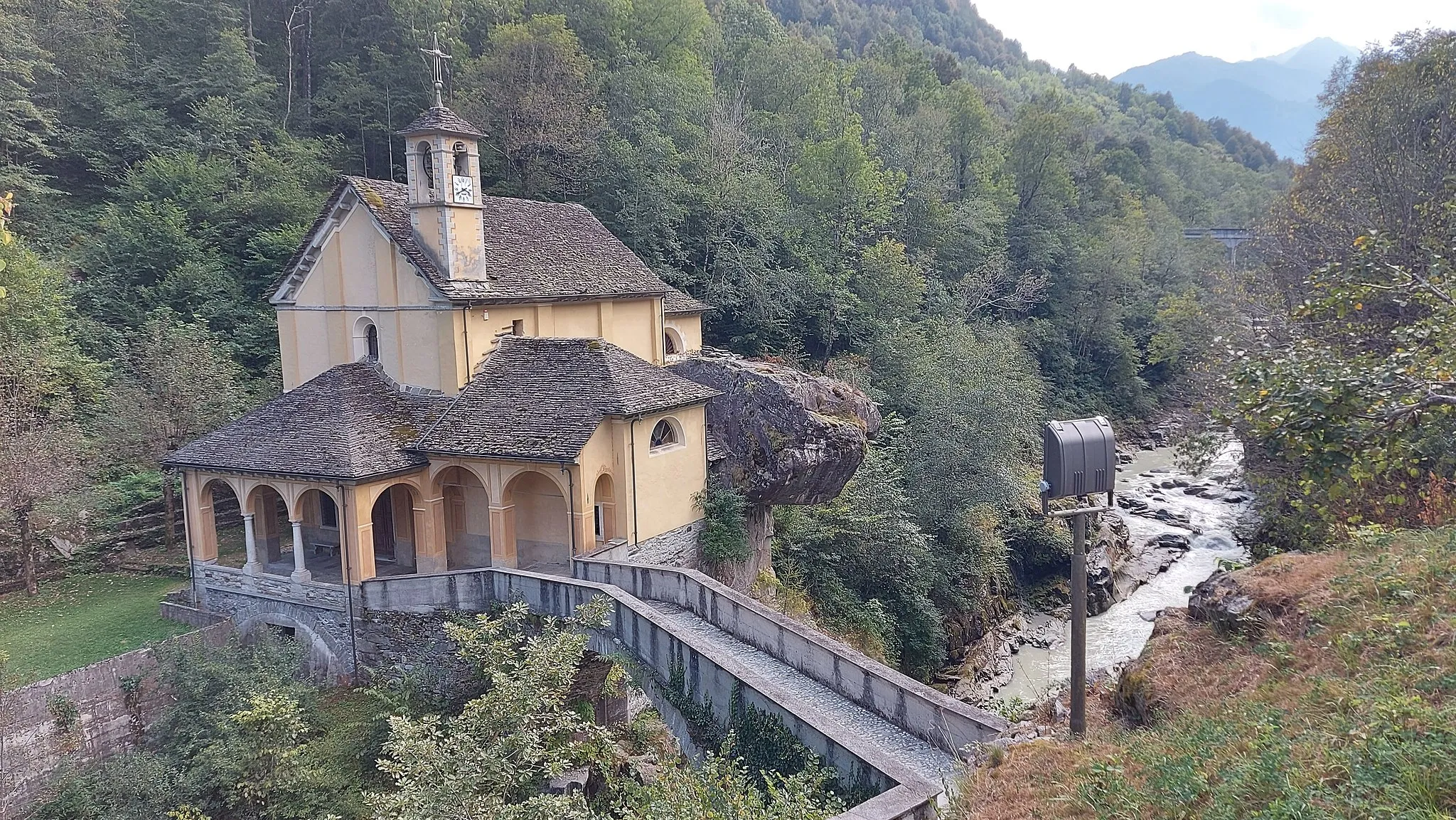 Photo showing: Madonna della Gurva, Calasca-Castiglione