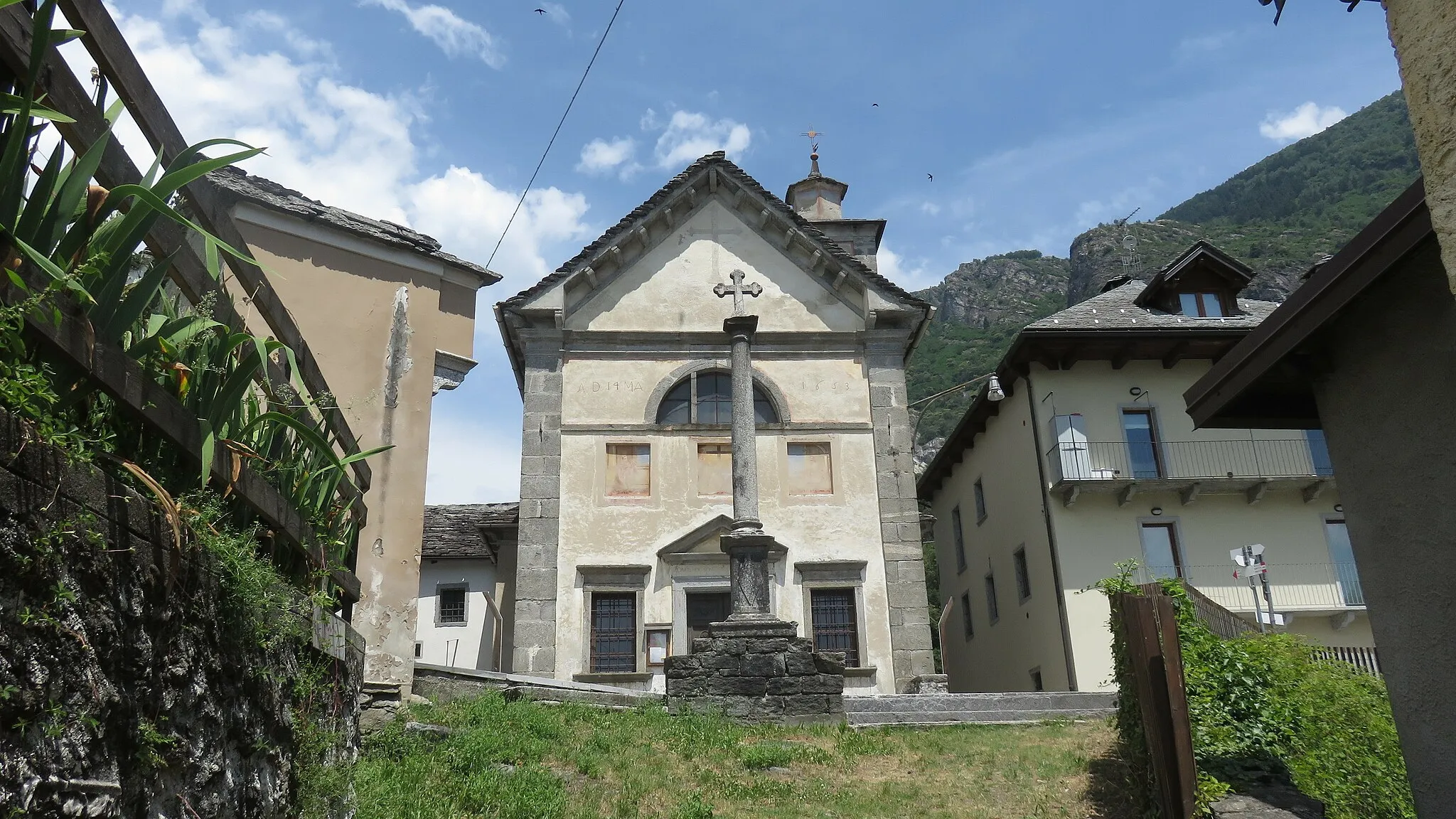 Photo showing: Pontemaglio Oratorio della Santa Croce