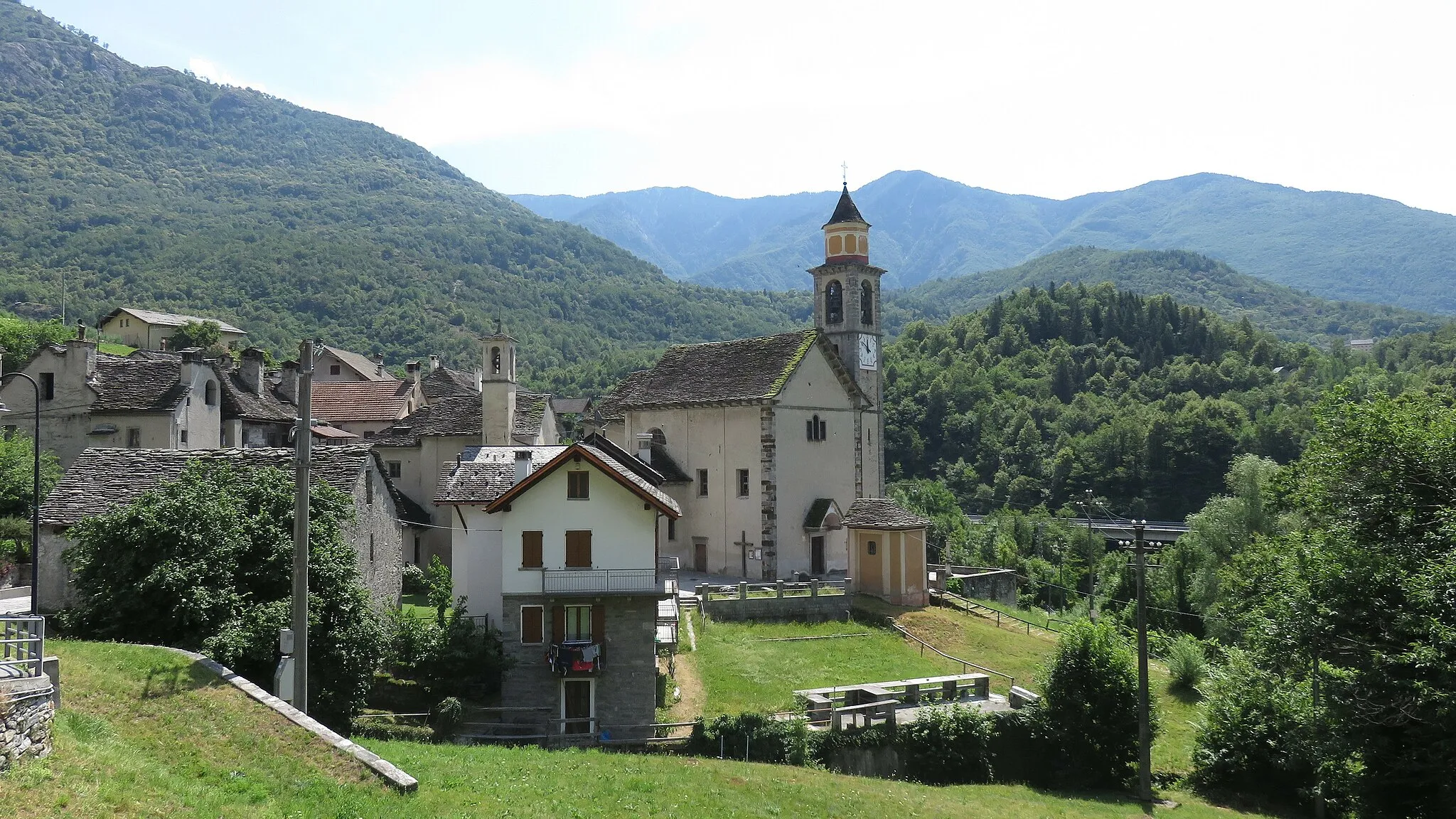Photo showing: Oira Chiesa di San Mattia