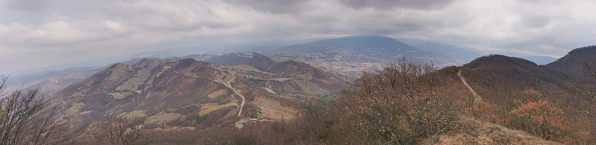 Photo showing: Panorama dalla cima del monte Barilaro