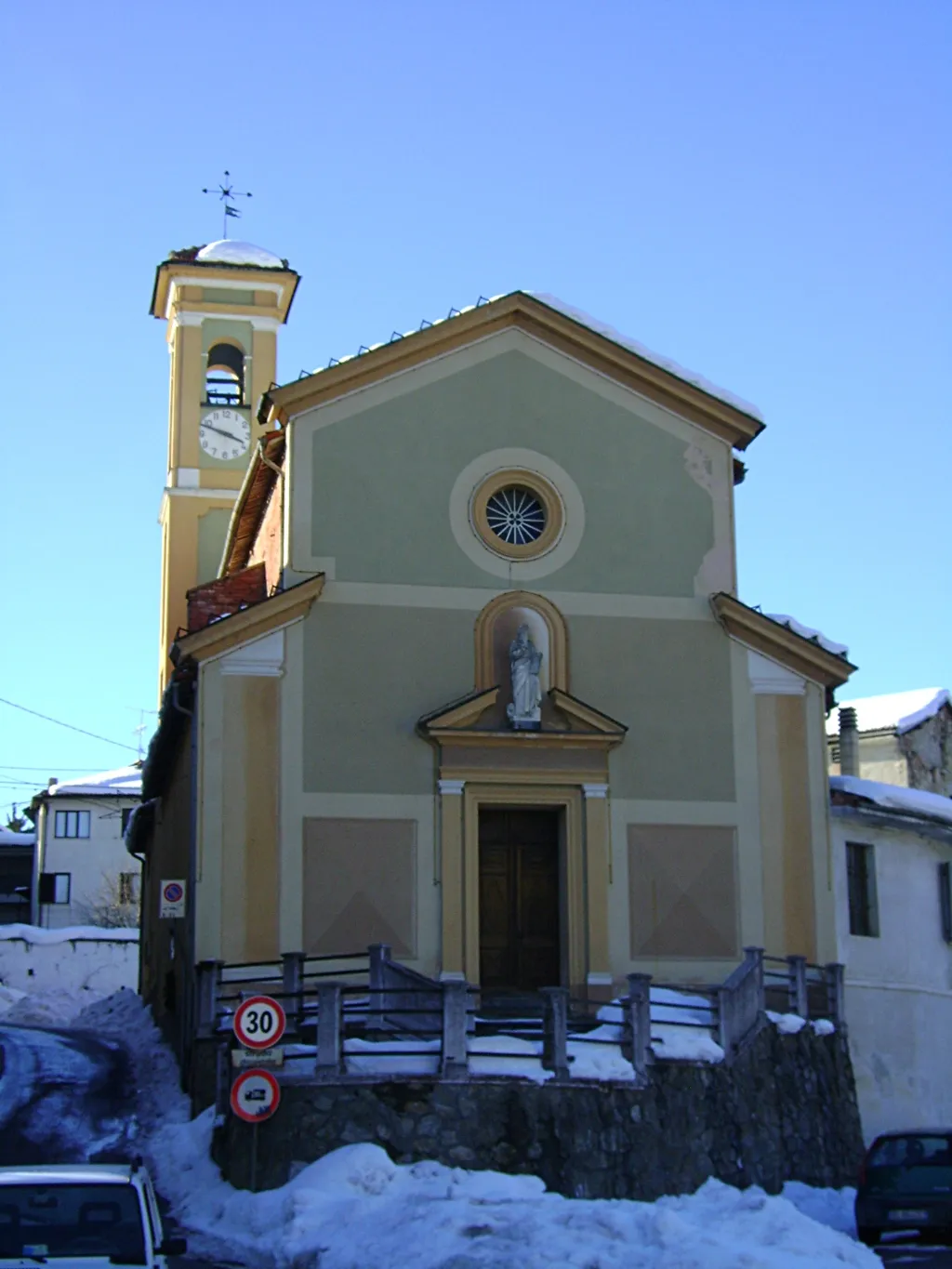 Photo showing: Church of Saint Mark, Ceva, Mollere (Italy)