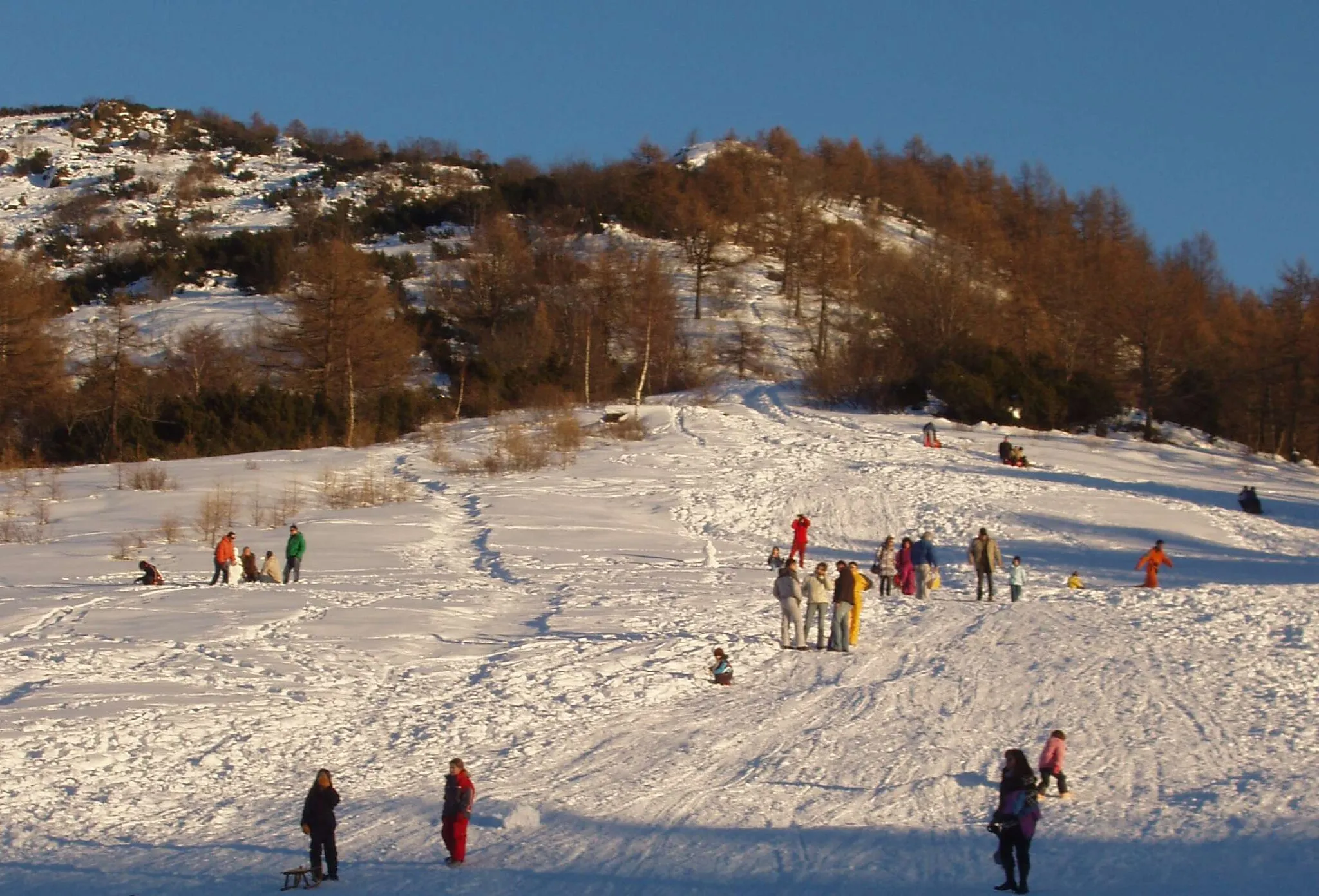 Photo showing: Il Monte Arpone dal Colle del Lys