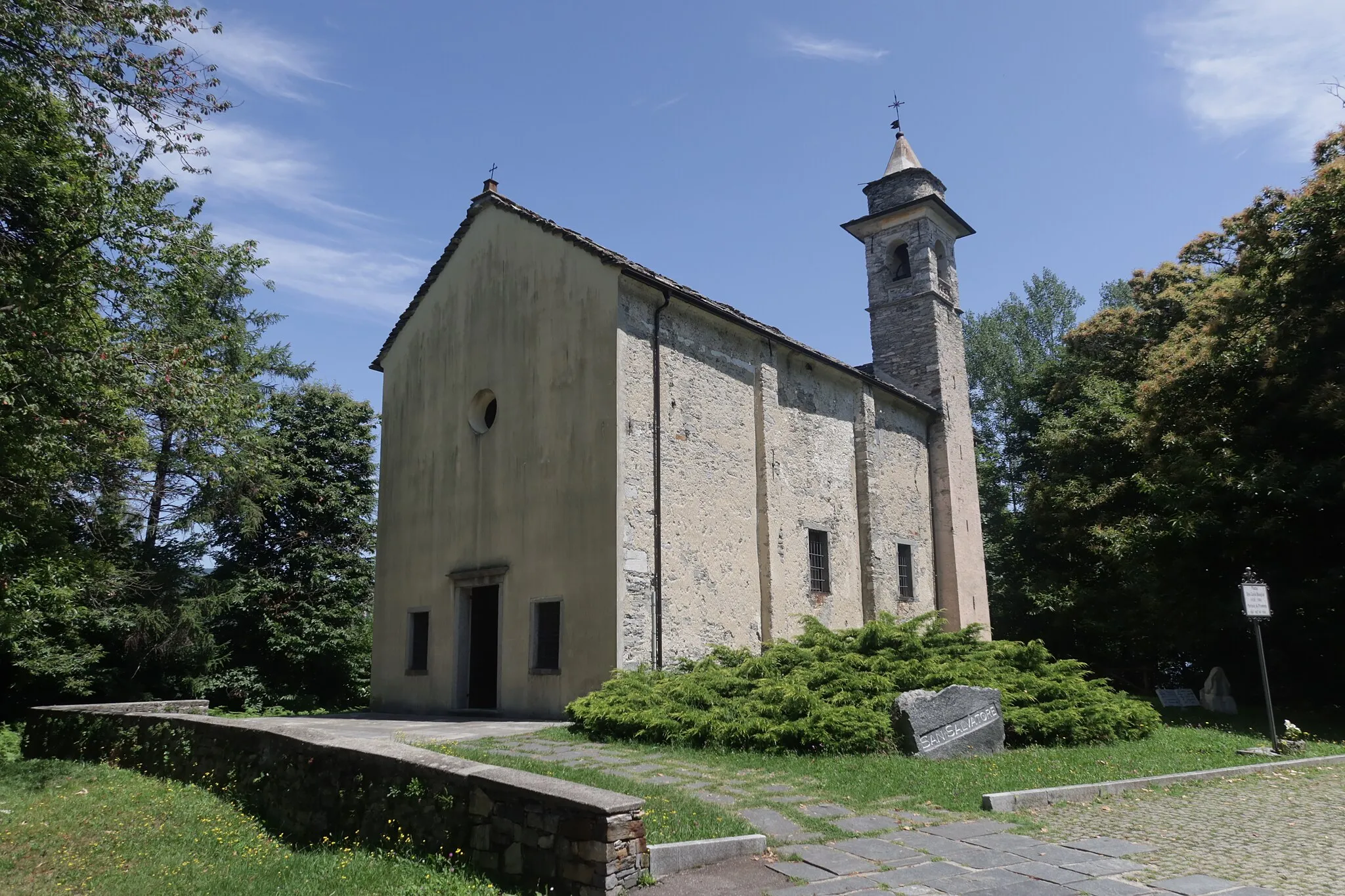 Photo showing: Premeno Chiesa di San Salvatore