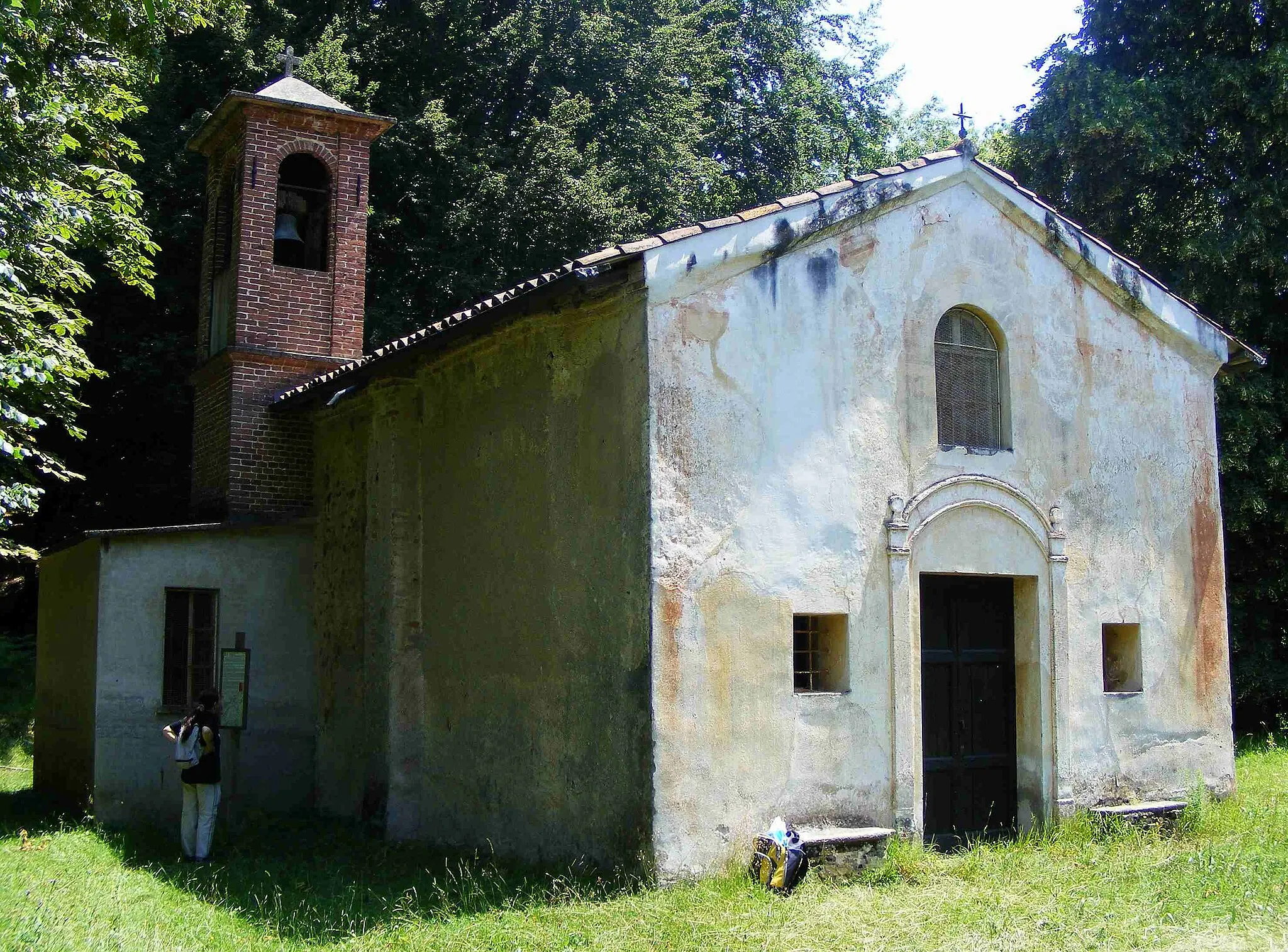 Photo showing: Cappella degli Eremiti (hermits' chapel); Andorno Micca, BI, Italy