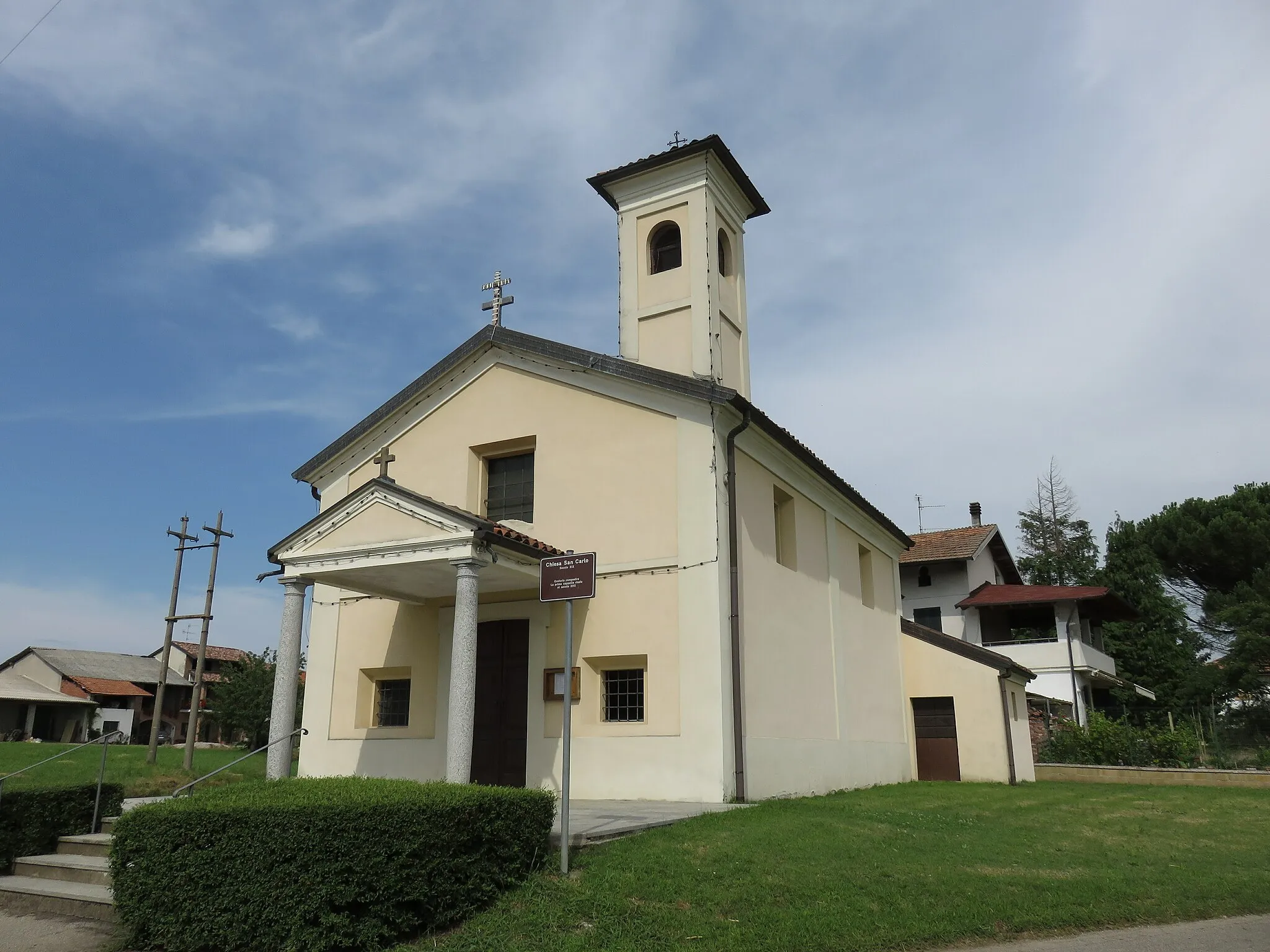 Photo showing: Suno Chiesa di San Carlo