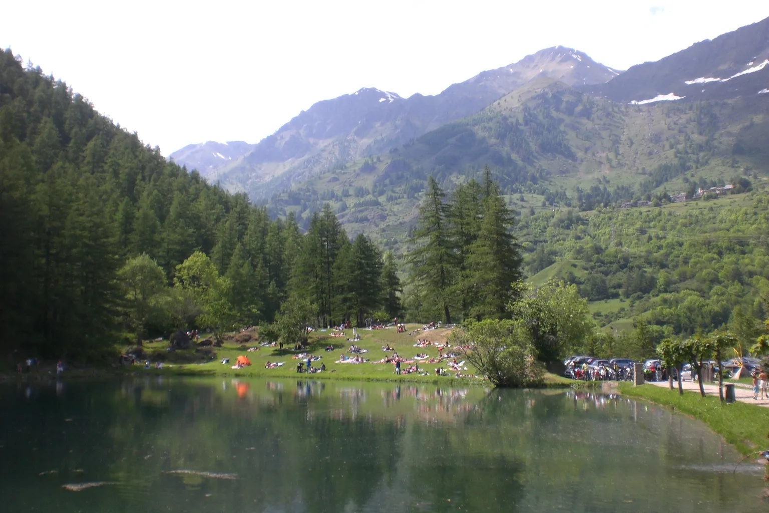 Photo showing: Lago di Laux