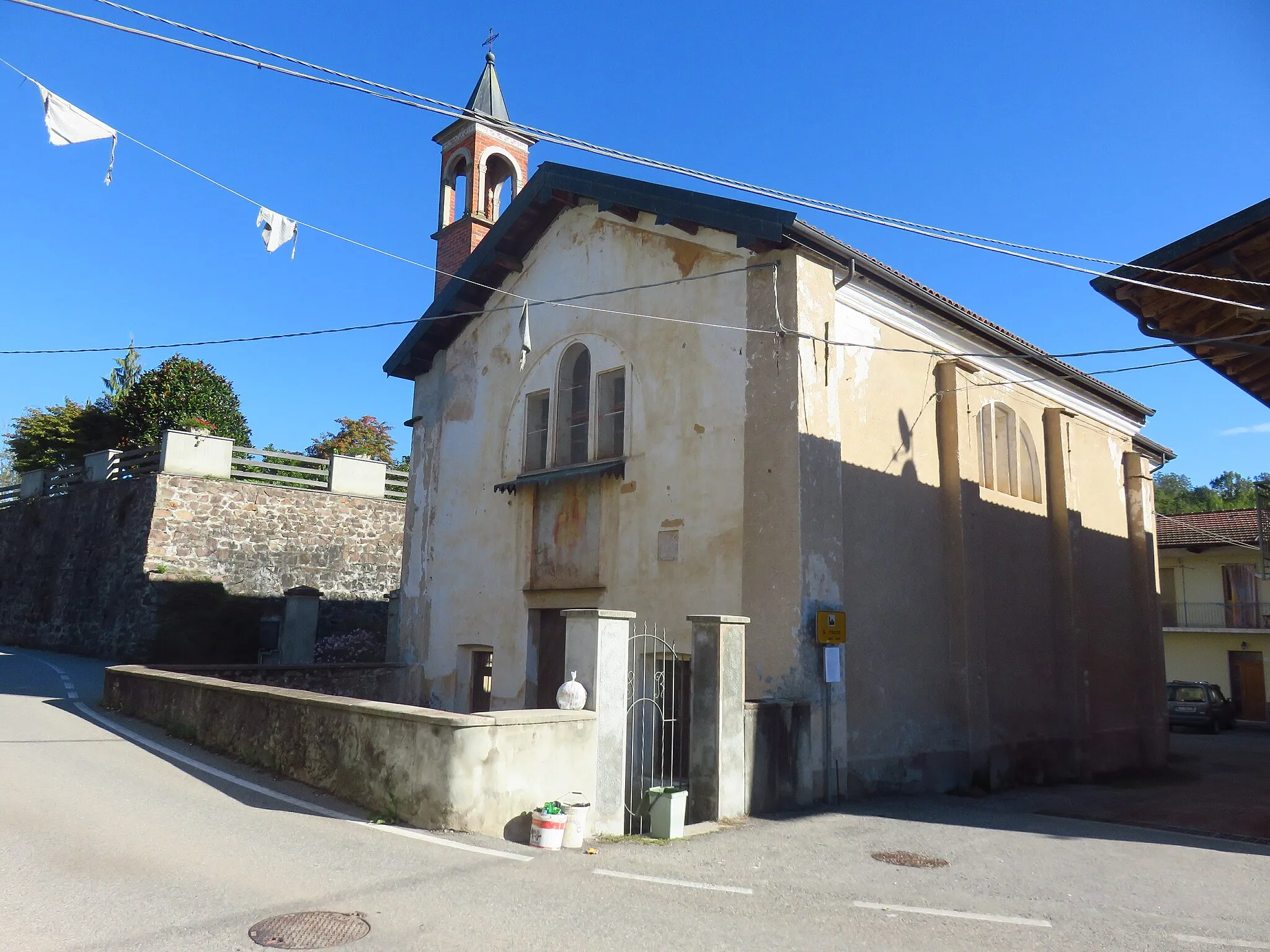 Photo showing: Fornaci (Maggiora) Chiesa di San Rocco