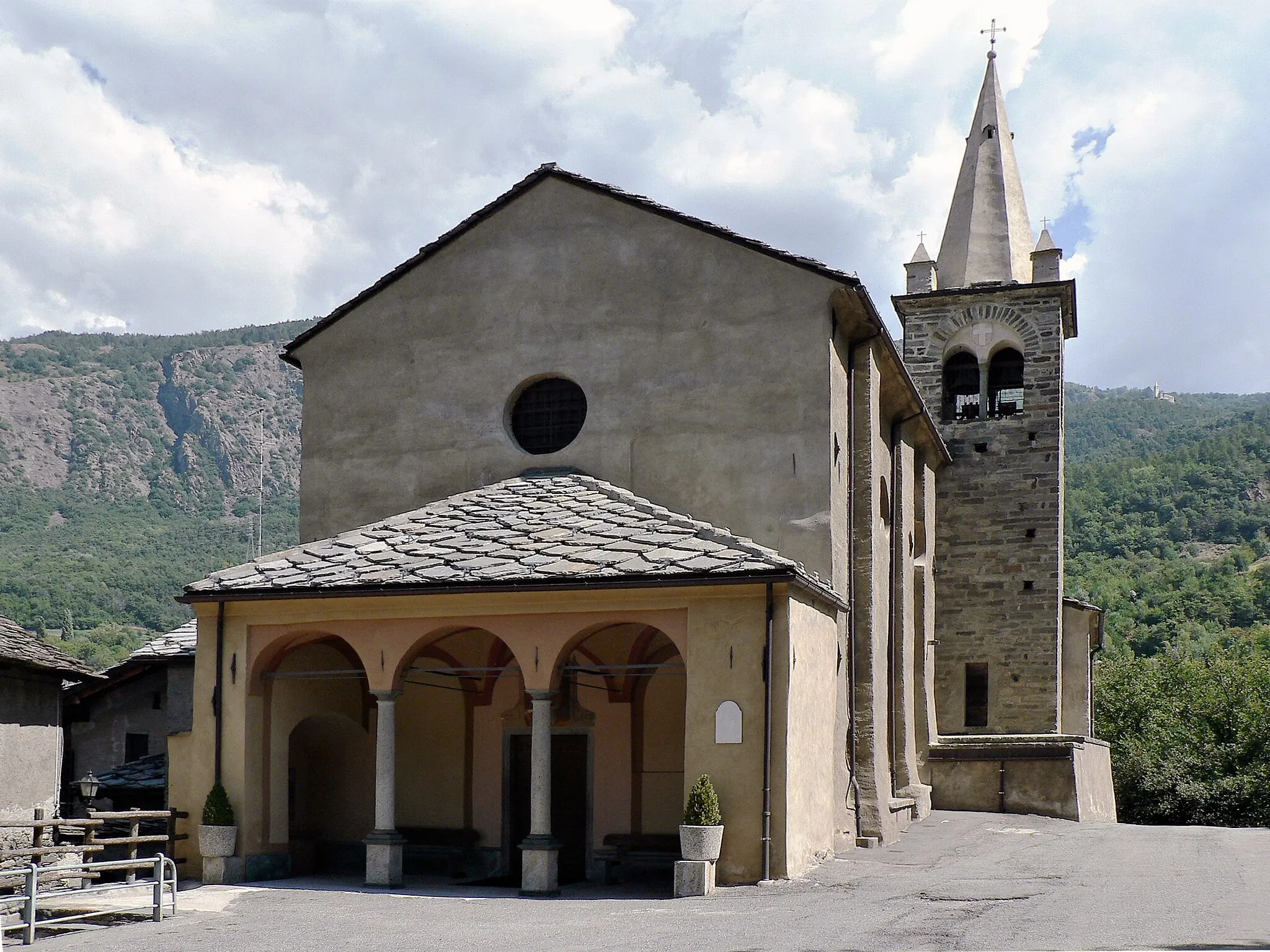 Photo showing: Chiesa di Saint-Germain (Montjovet)