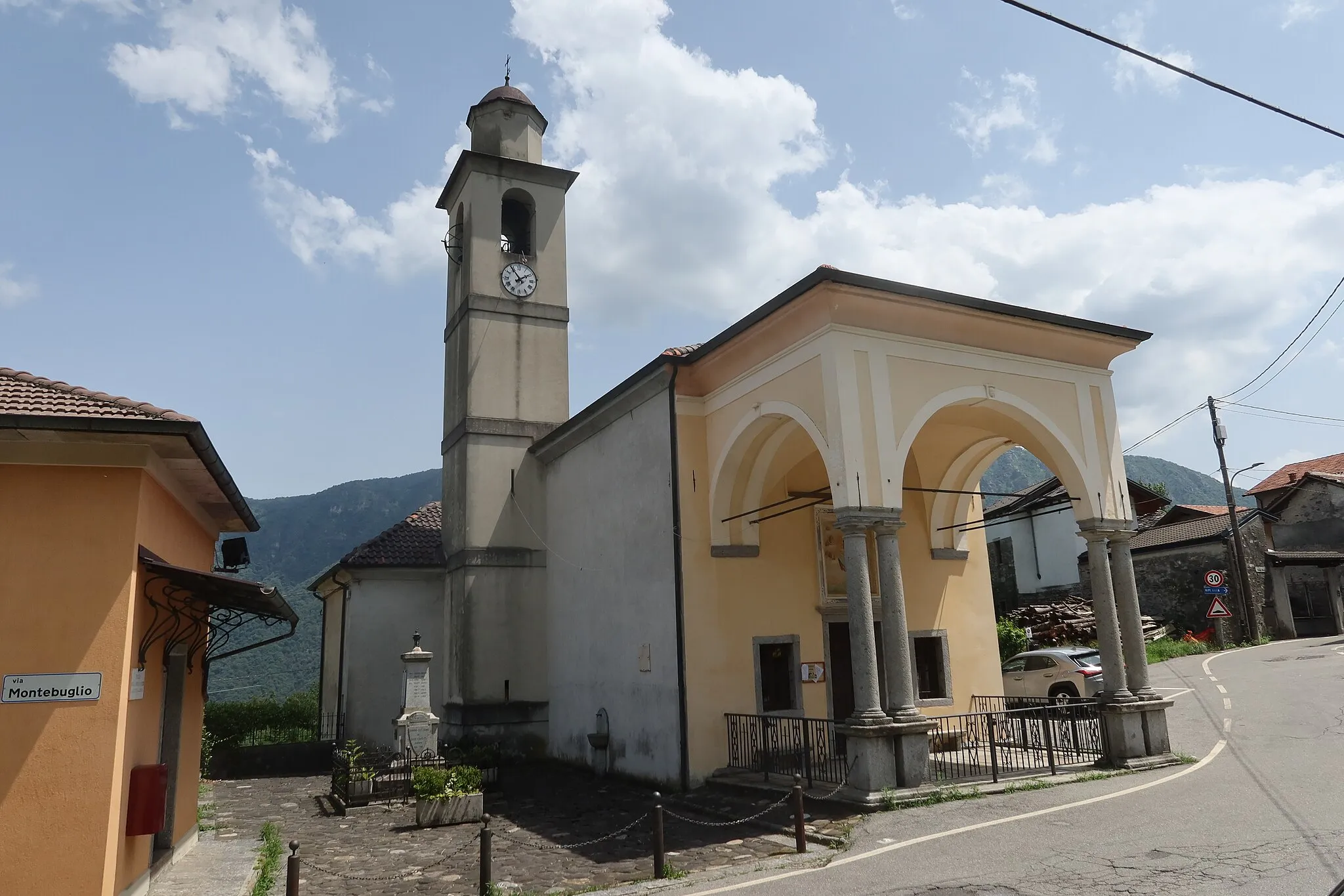 Photo showing: Gattugno Chiesa della Madonna della neve