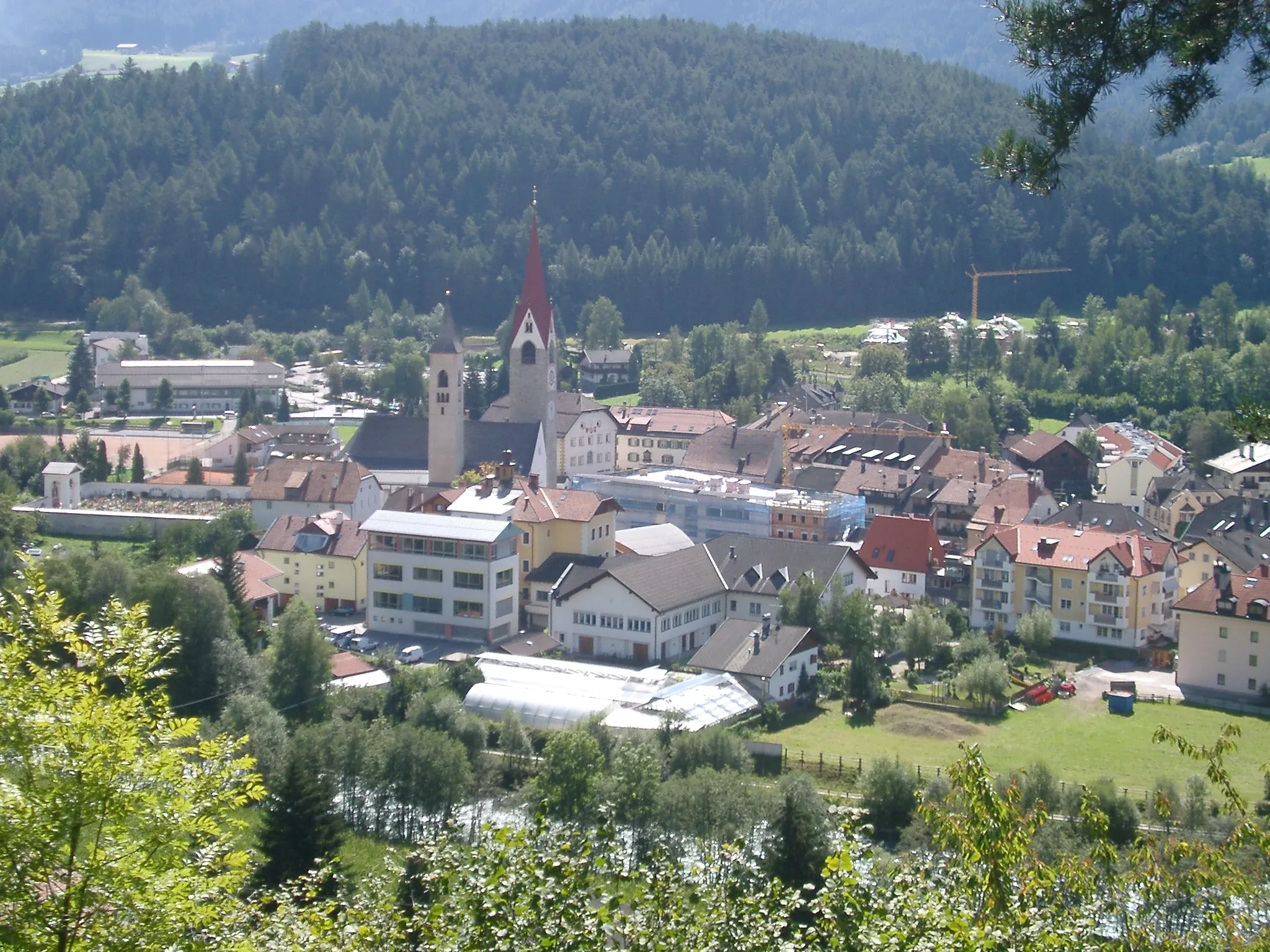 Photo showing: St. Lorenzen in South Tyrol, view from Sonnenburger Kopf
