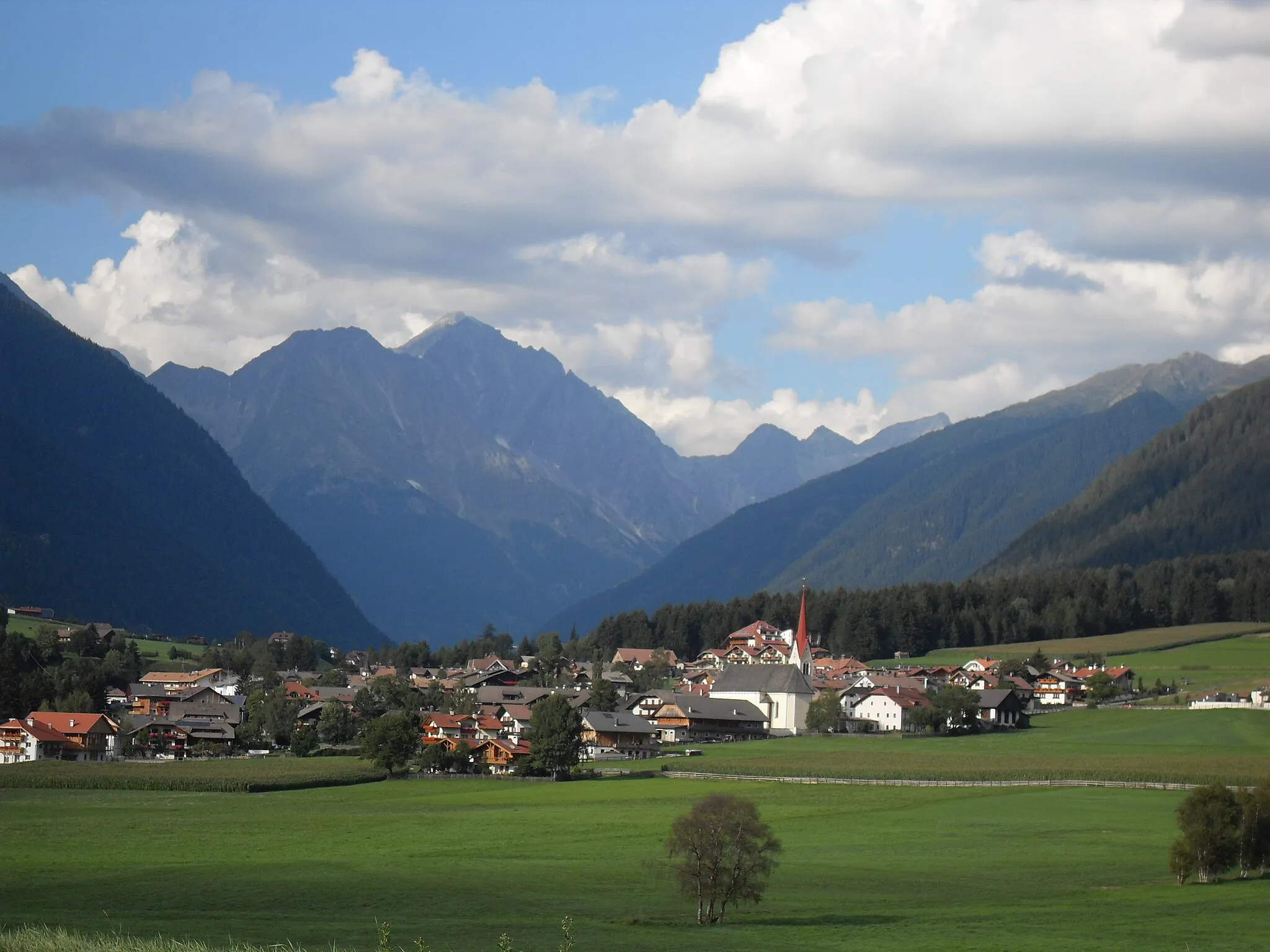 Photo showing: Veduta della frazione Rasun di Sotto (Anterselva)