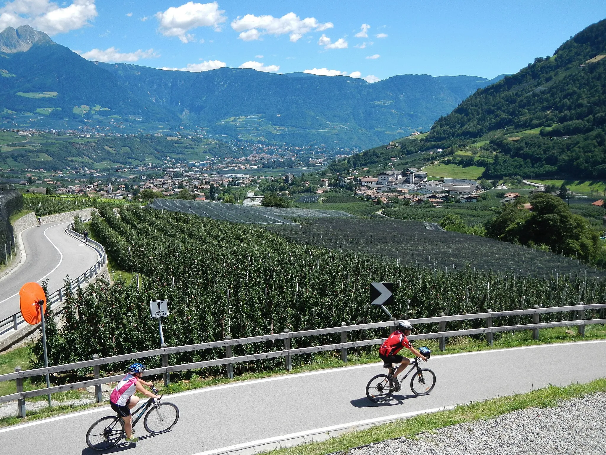 Photo showing: Ausblick Richtung Meran