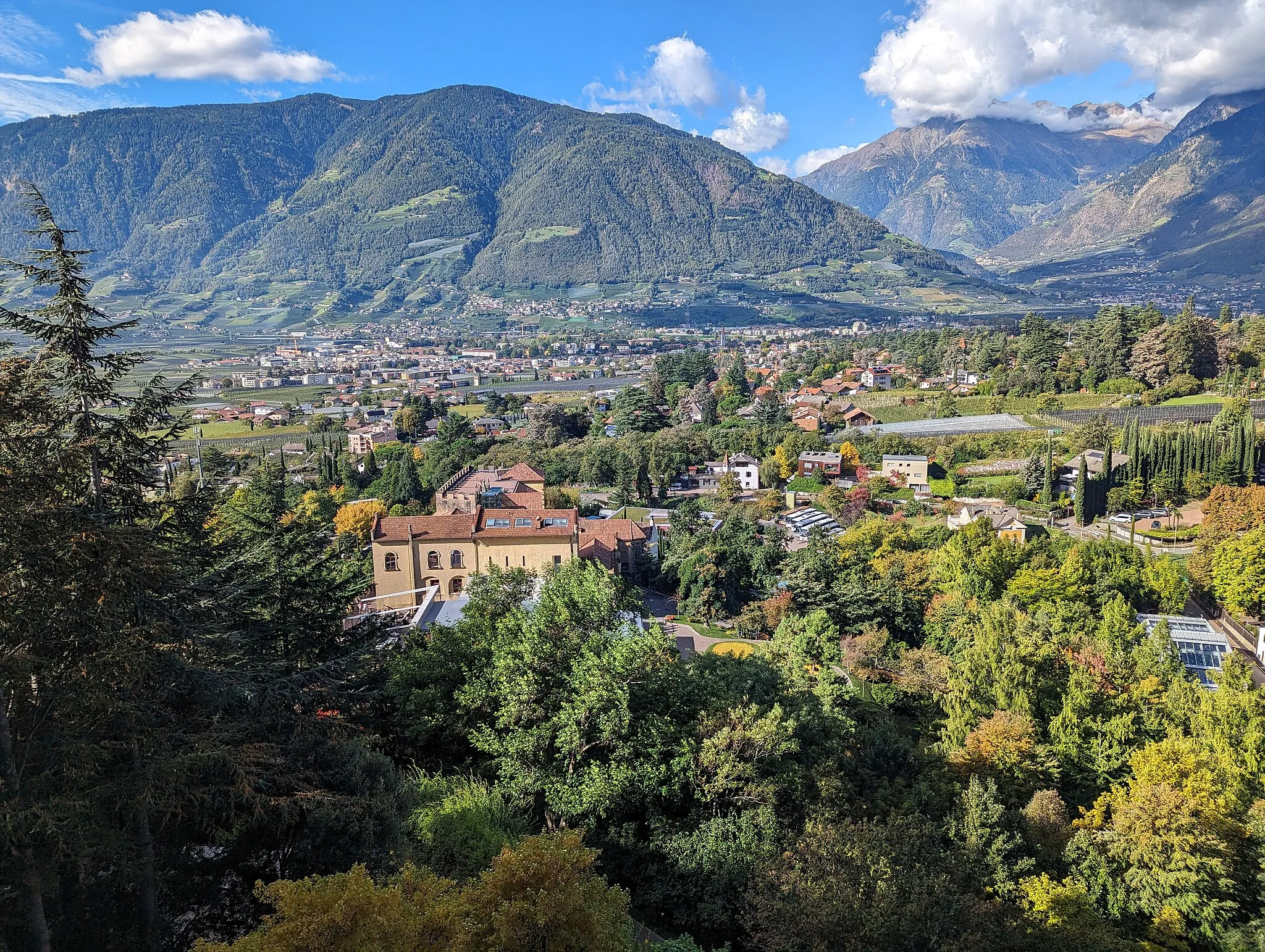 Photo showing: Trauttmansdorff Castle in Meran