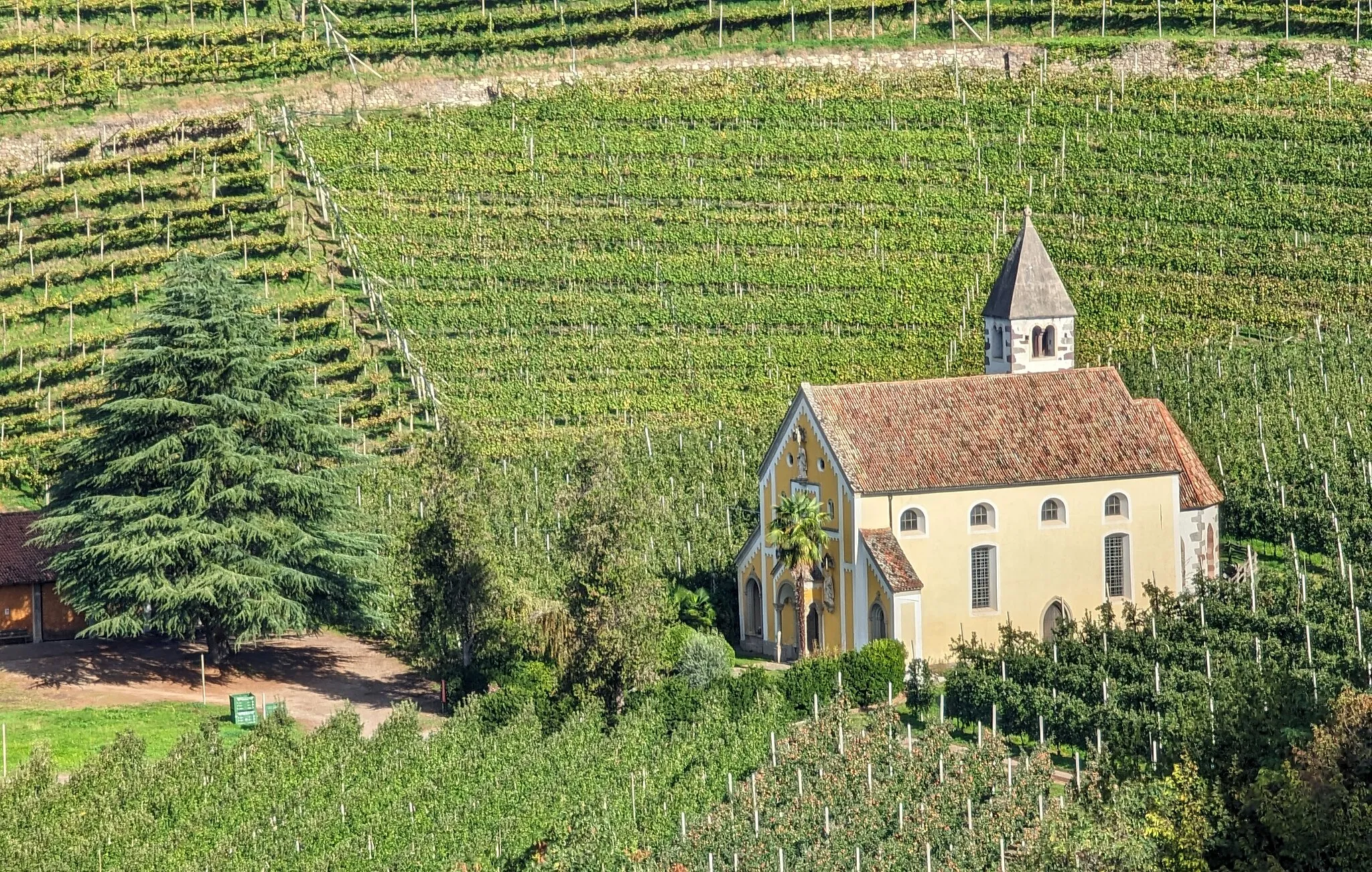 Photo showing: Church of St. Valentine in Meran