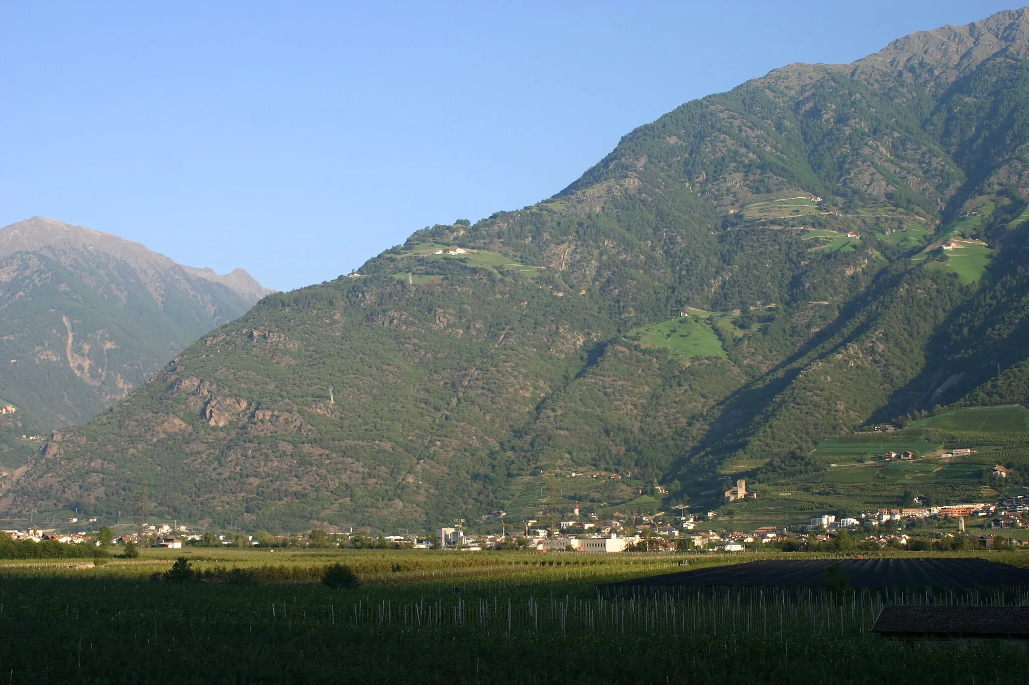 Photo showing: Naturns in South Tyrol, Italy