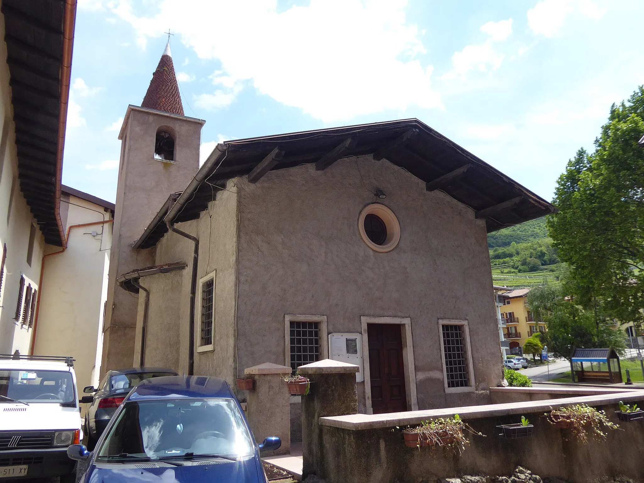 Photo showing: Sano (Mori, Trentino, Italy), Saint Anthony the Great church