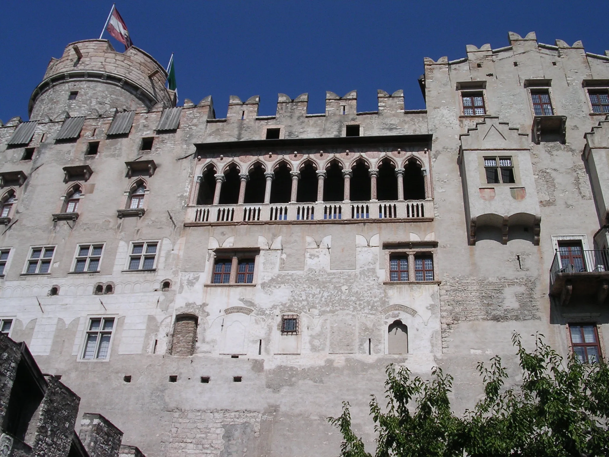 Photo showing: Castello del Buonconsiglio, Trento (My trip in 2003 to Trentino Alto Adige, Italy)