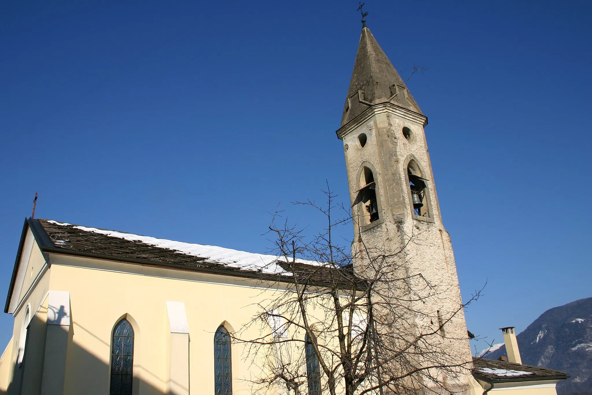 Photo showing: Church in Santa Caterina, Pergine Valsugana