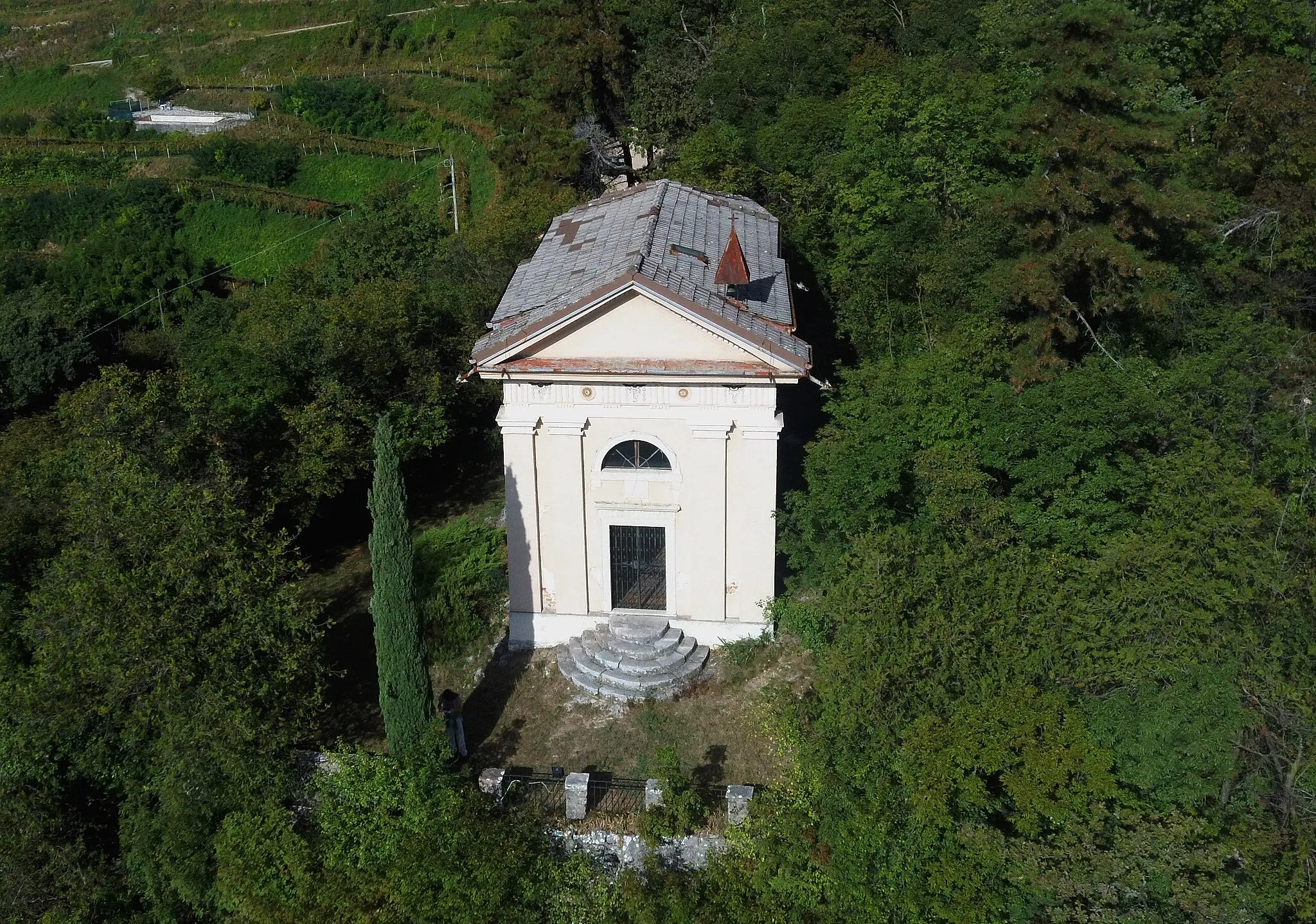 Photo showing: Maso Postal (Cimone, Trentino, Italy), Immacolata chapel