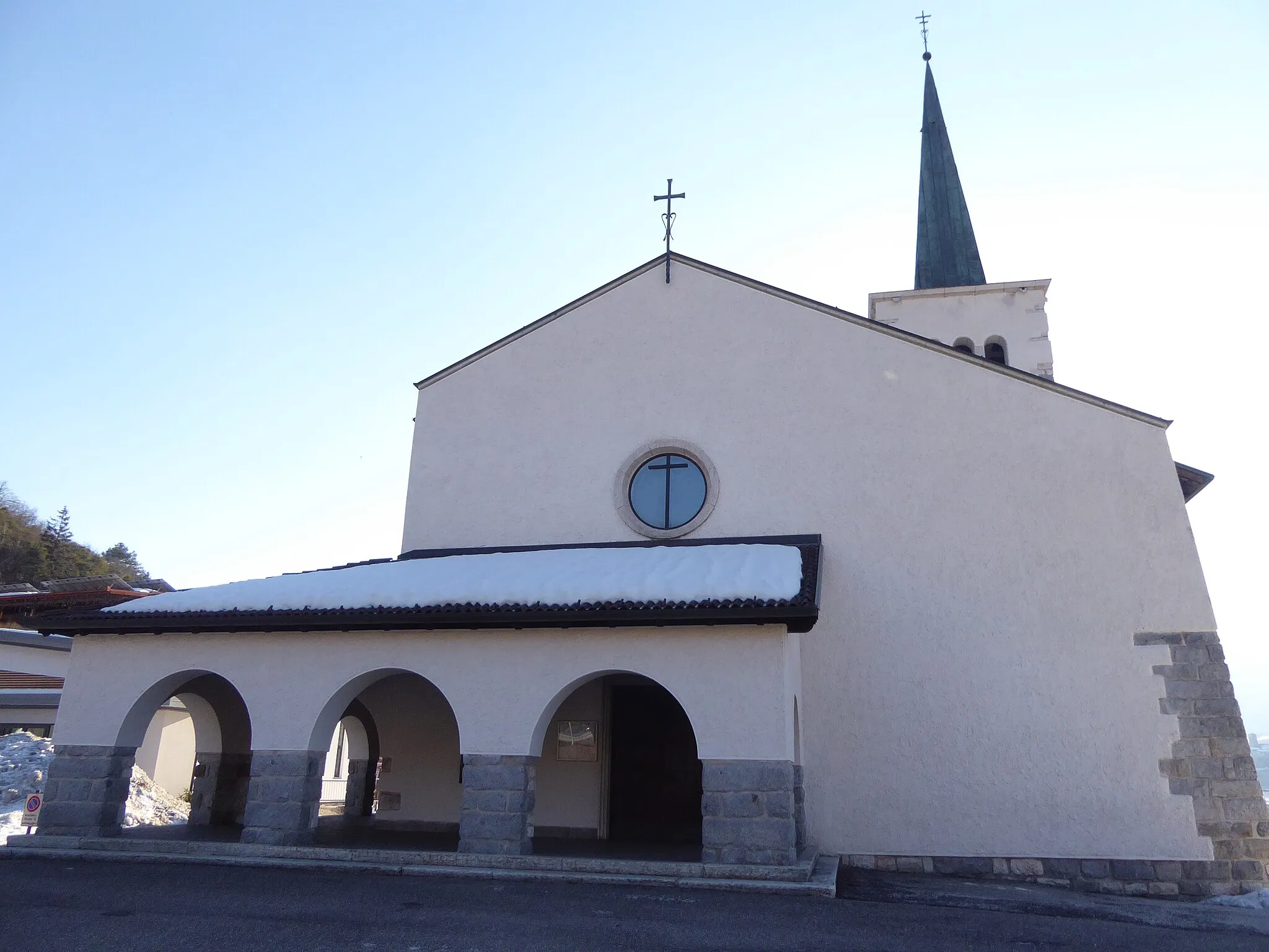 Photo showing: Dermulo (Predaia, Trentino, Italy), Saint Justina church