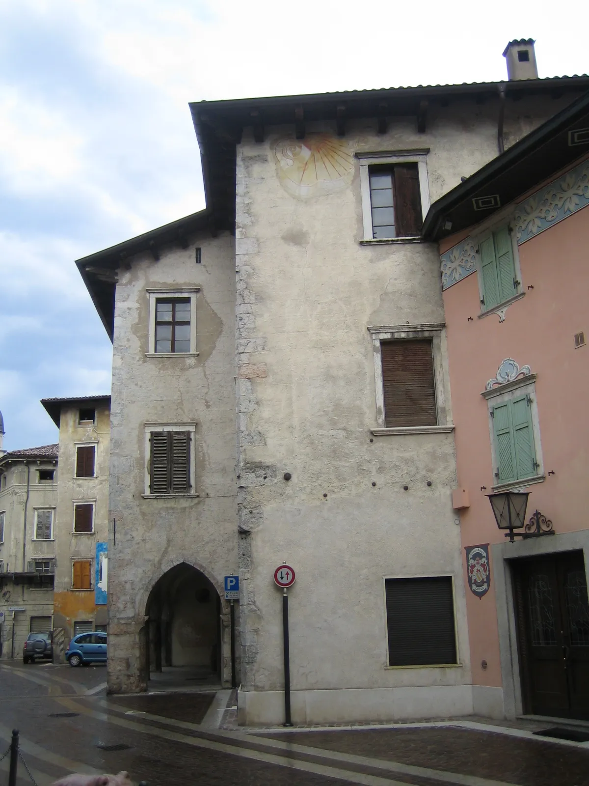 Photo showing: veduta centro storico con Palazzo Pilosi