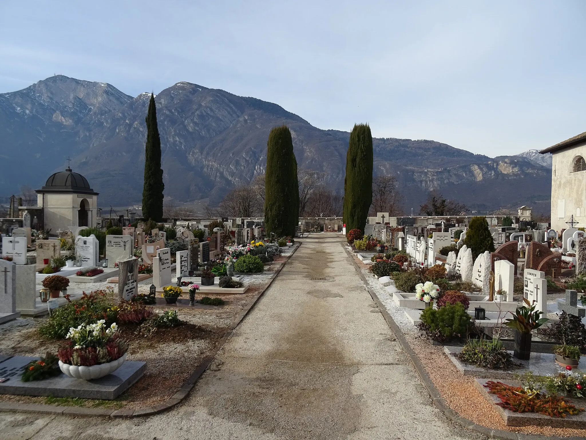 Photo showing: Cemetery of San Bartolomeo (Trento, Italy)