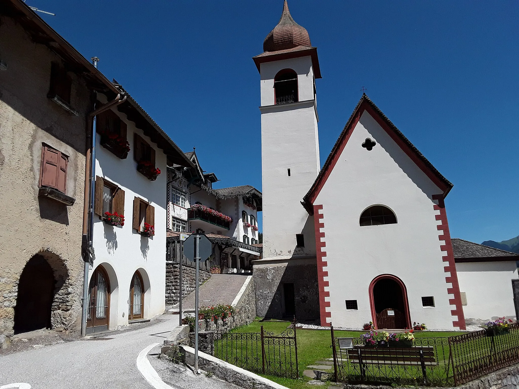 Photo showing: La chiesa di san Giuseppe a Sorte (Moena, Trento)