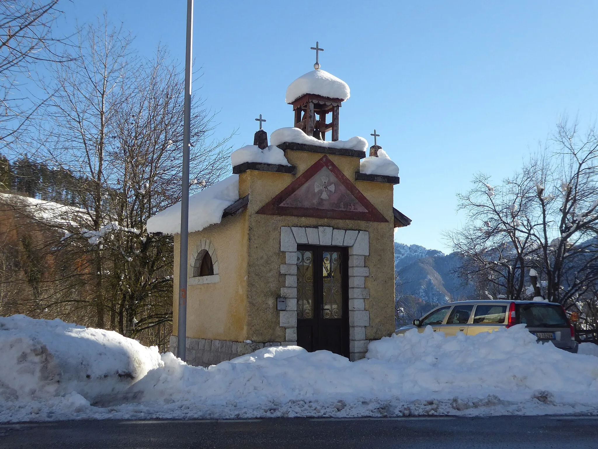 Photo showing: Oseli (Lavarone, Trentino, Italy), Saint Anthony of Padua chapel