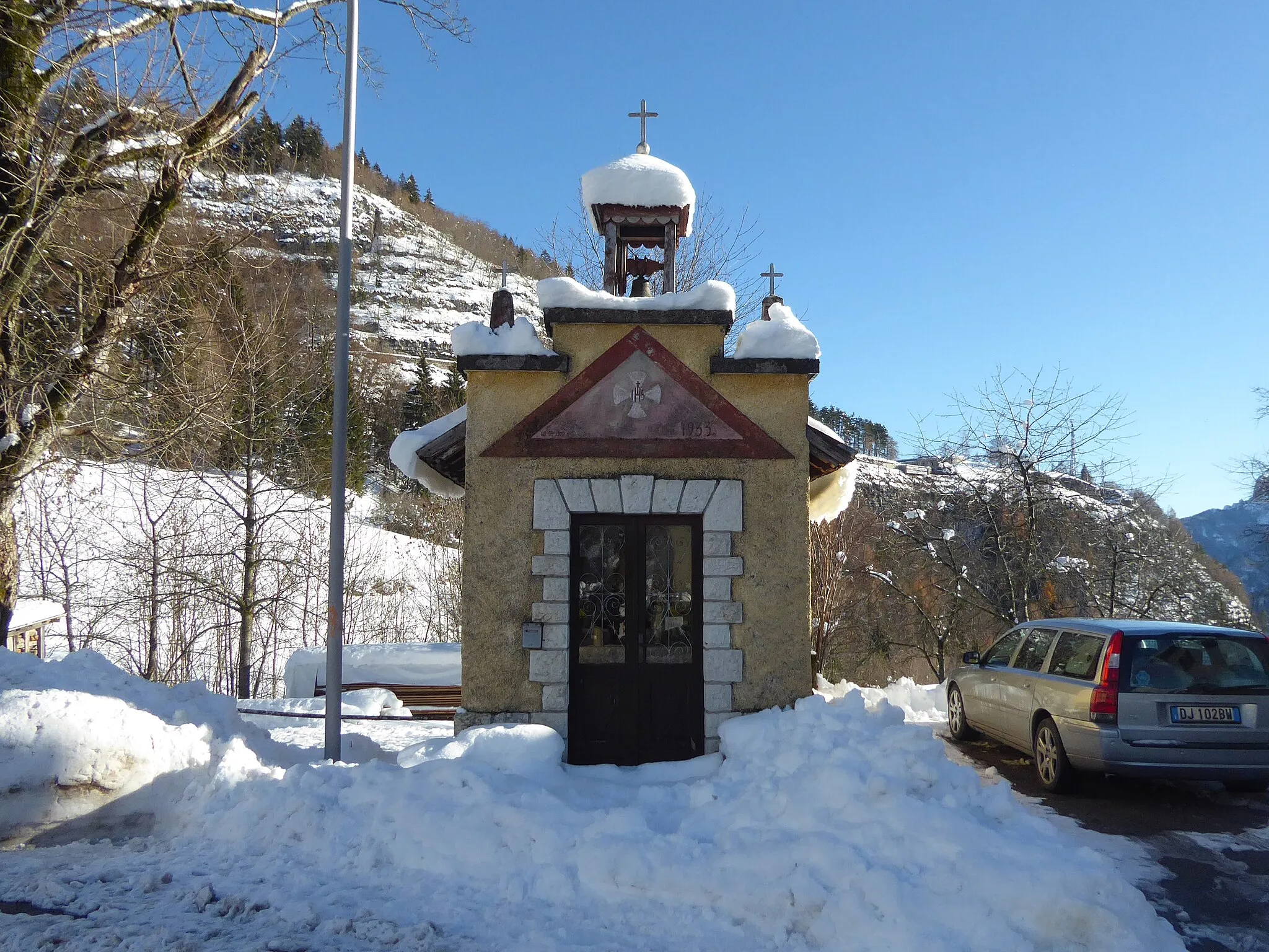 Photo showing: Oseli (Lavarone, Trentino, Italy), Saint Anthony of Padua chapel