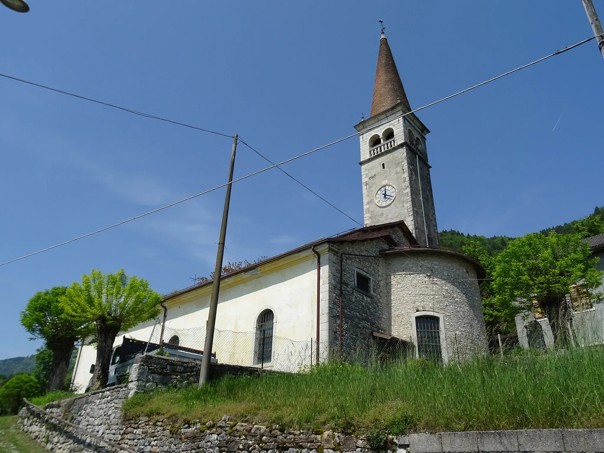 Photo showing: Rivai (Arsiè, Veneto, Italy), Saint John the Baptist church