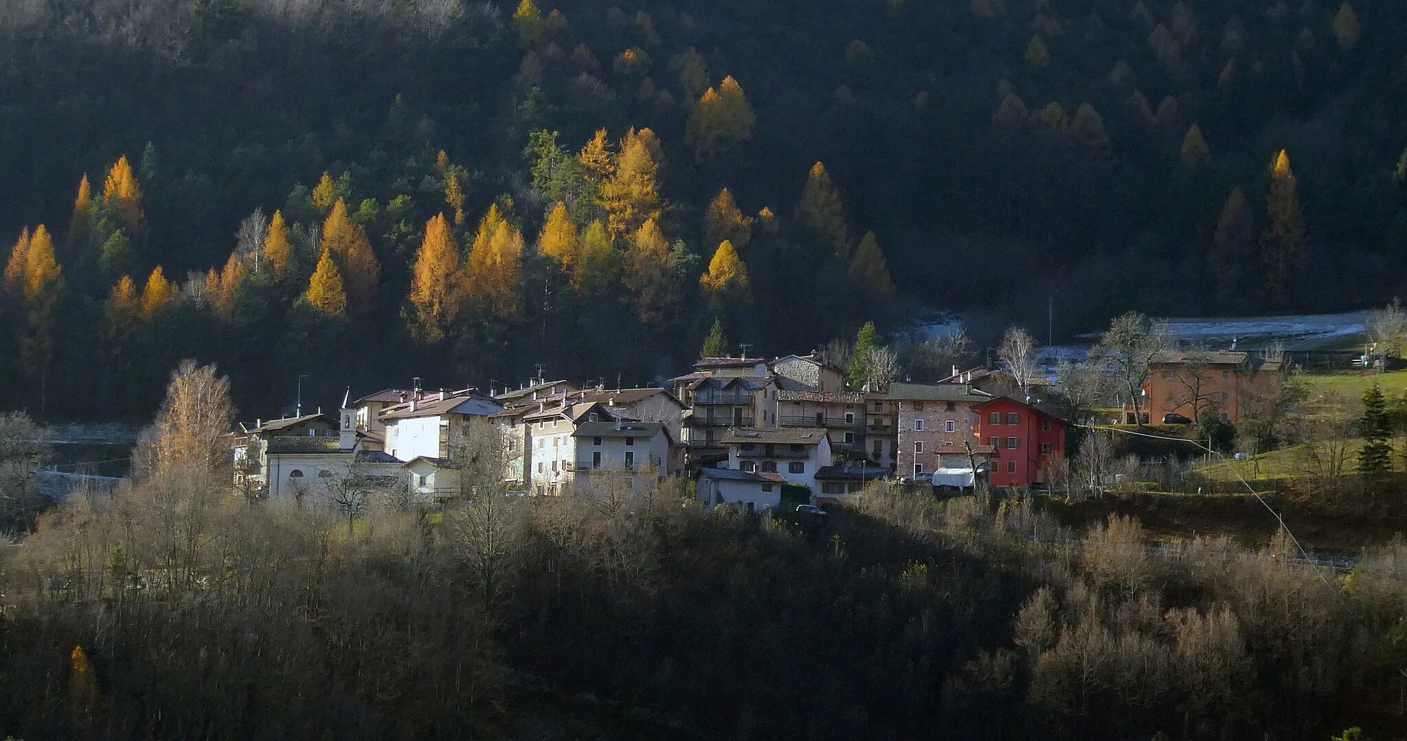 Photo showing: Aste as seen from Anghebeni (Vallarsa, Trentino, Italy)