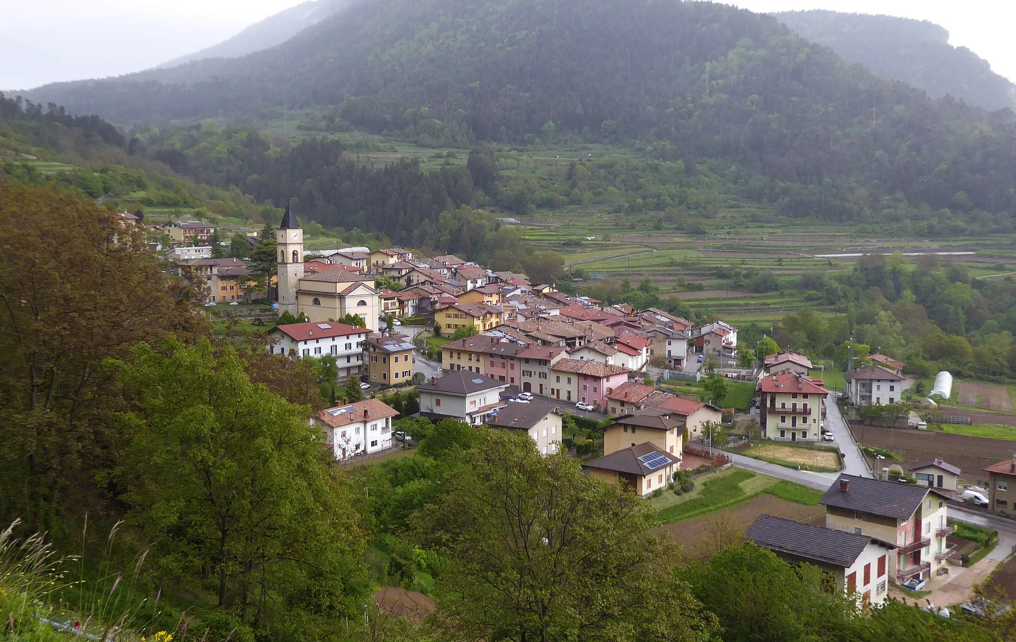 Photo showing: Pannone (Mori, Trentino, Italy)