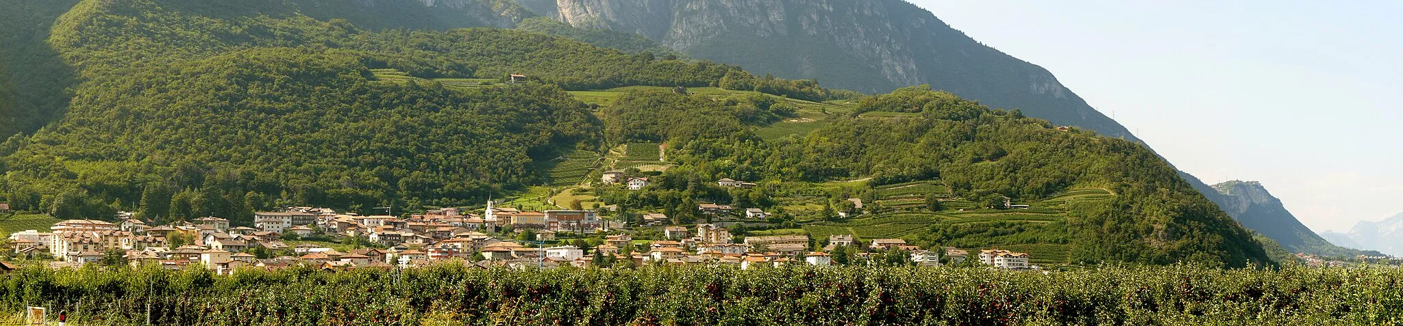 Photo showing: Romagnano (Trento, Italy): panorama